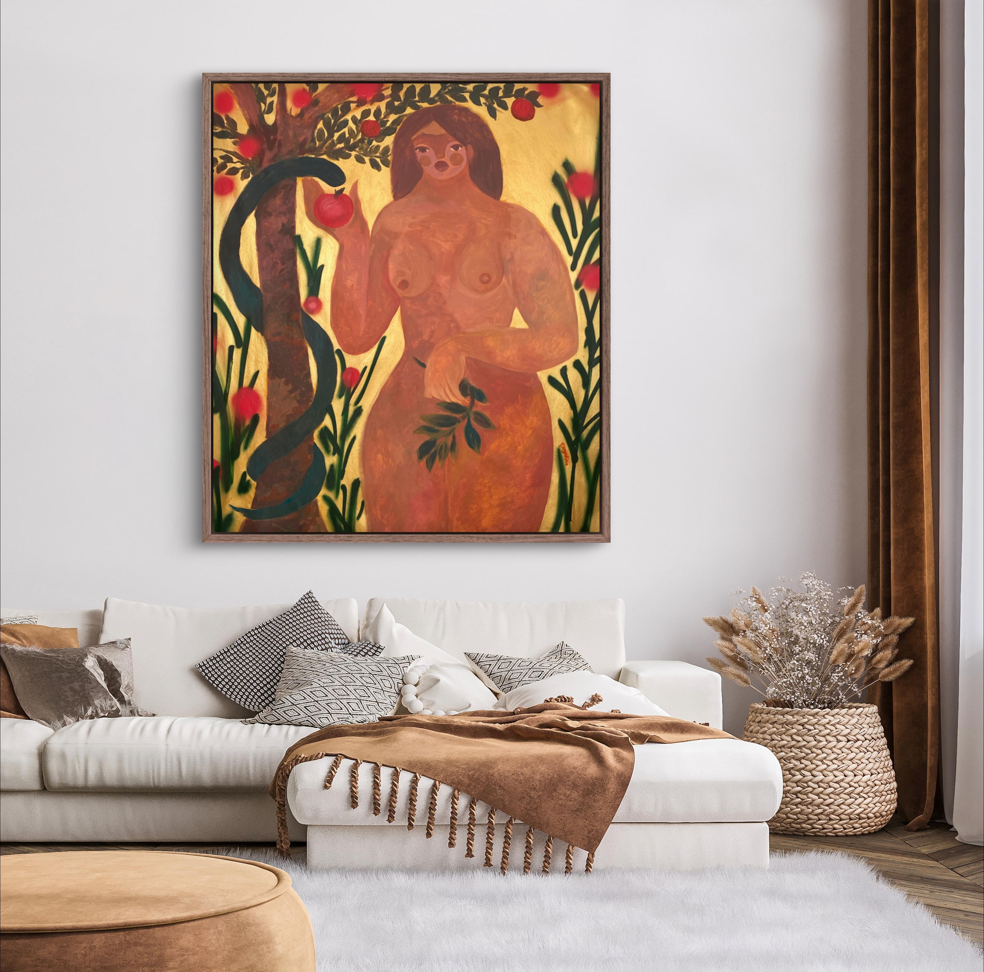 Succo di mela, tesoro! - Painting Impressionismo di Dasha Pogodina