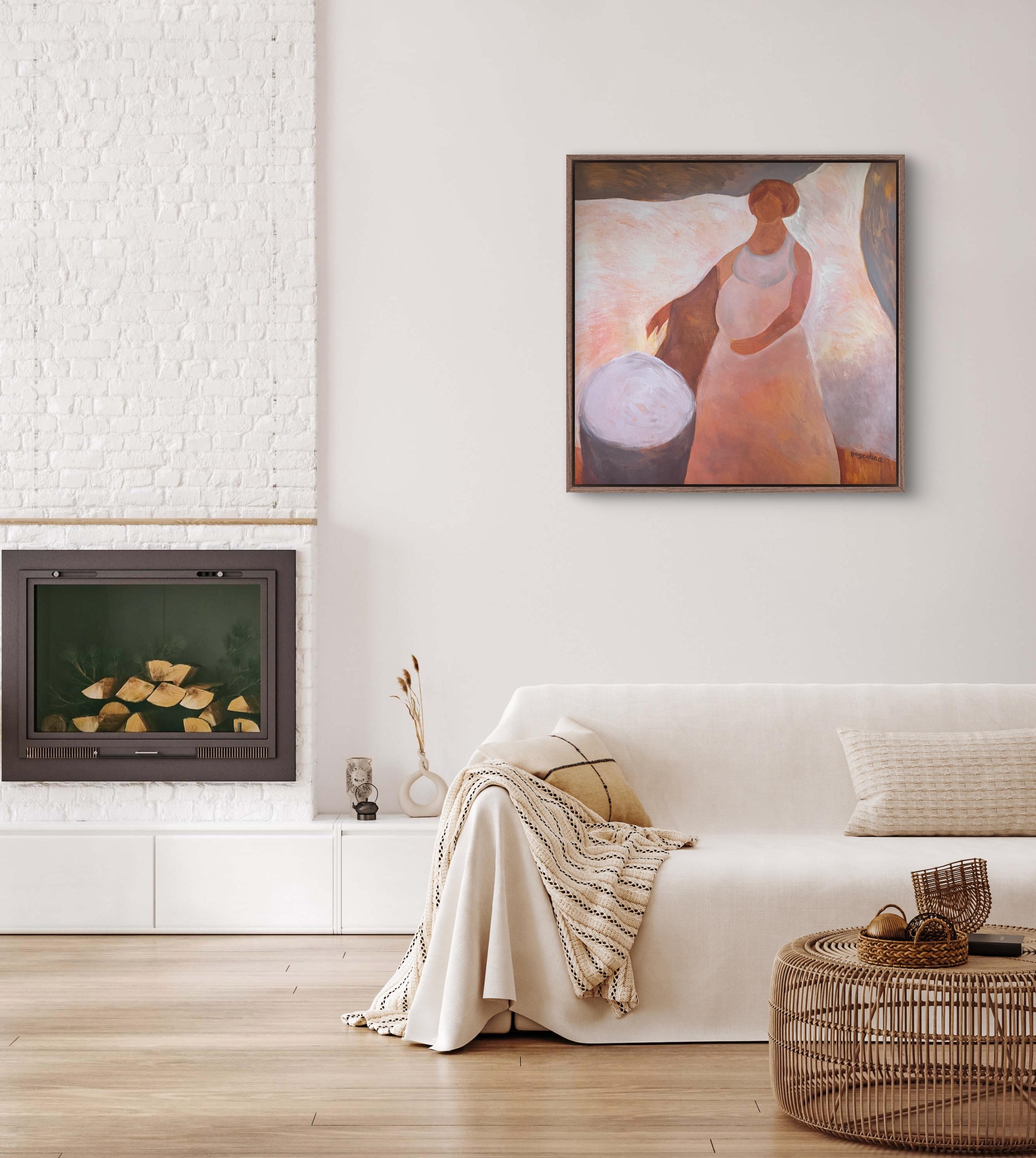 Ave Maria - Painting by Dasha Pogodina
