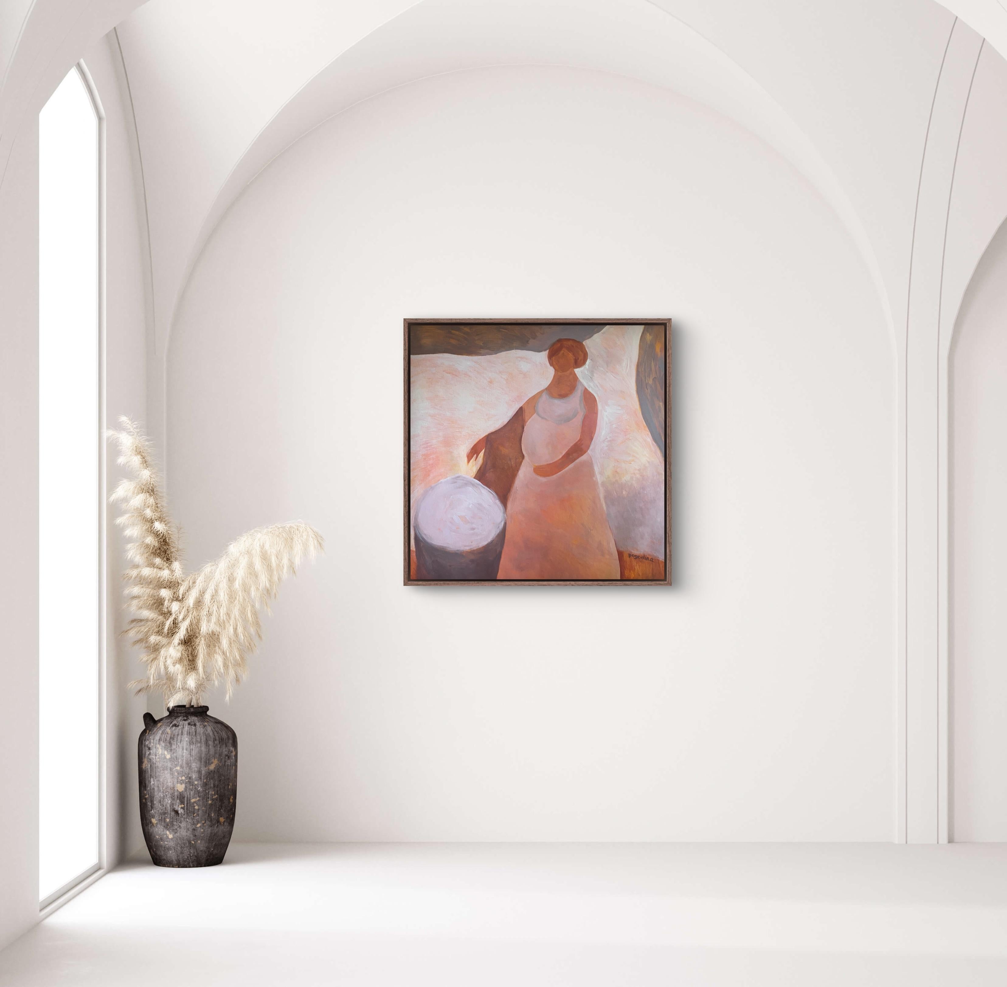 This painting will come to you stretched on a wooden stretcher and completely ready to be placed in the interior.

ABOUT THE ARTWORK
