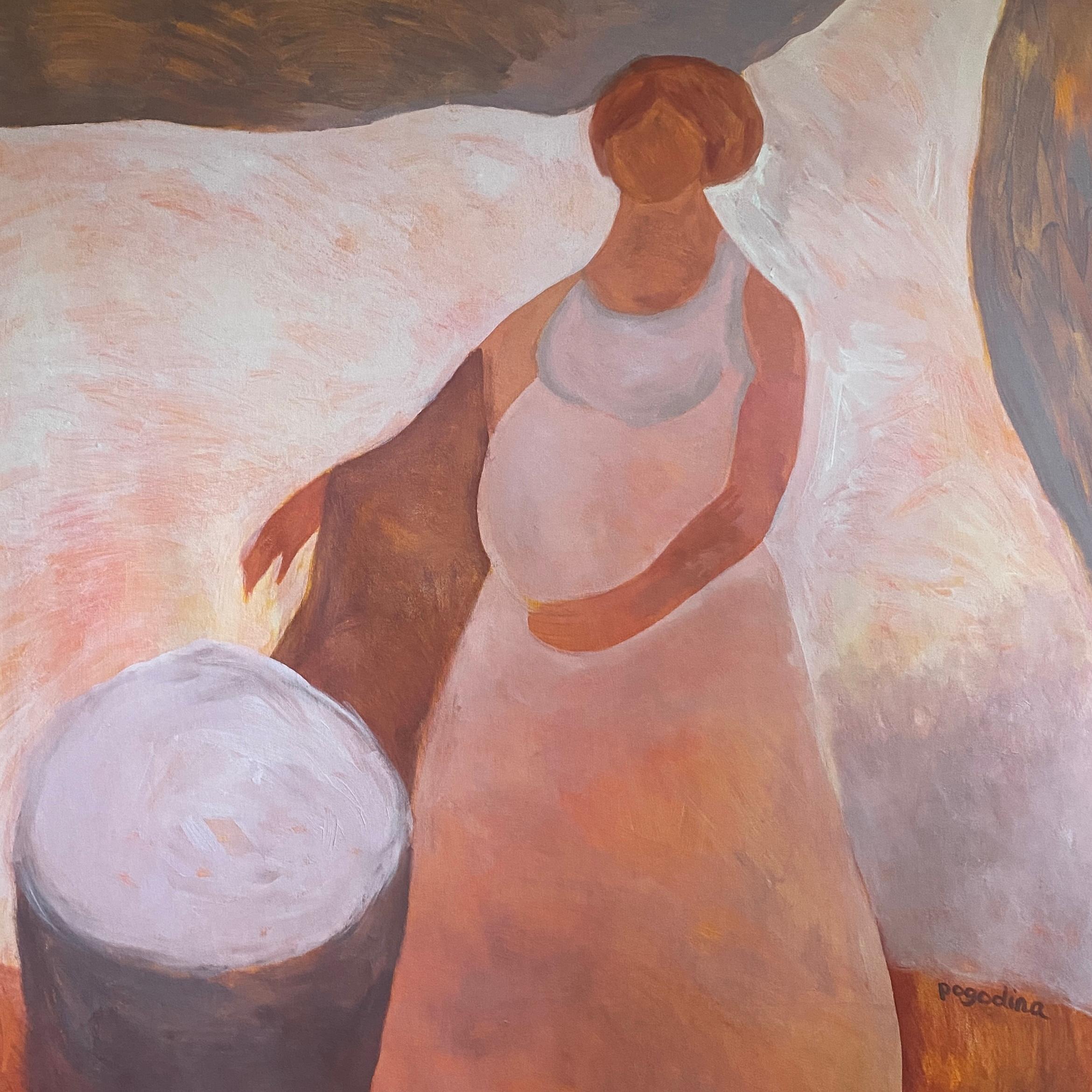 Dasha Pogodina Figurative Painting - Ave Maria