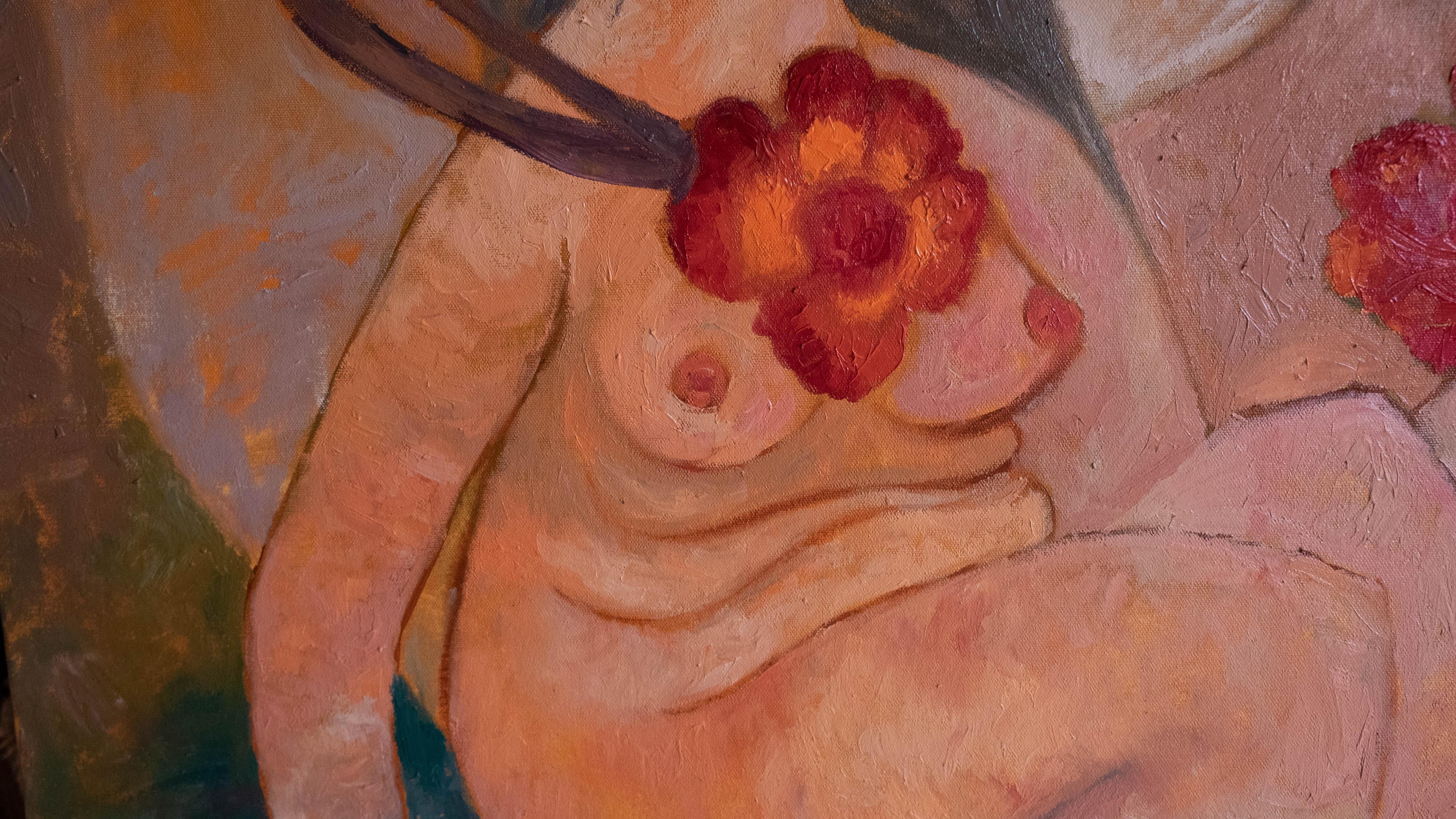 Pintura Figurativa Contemporánea Original 