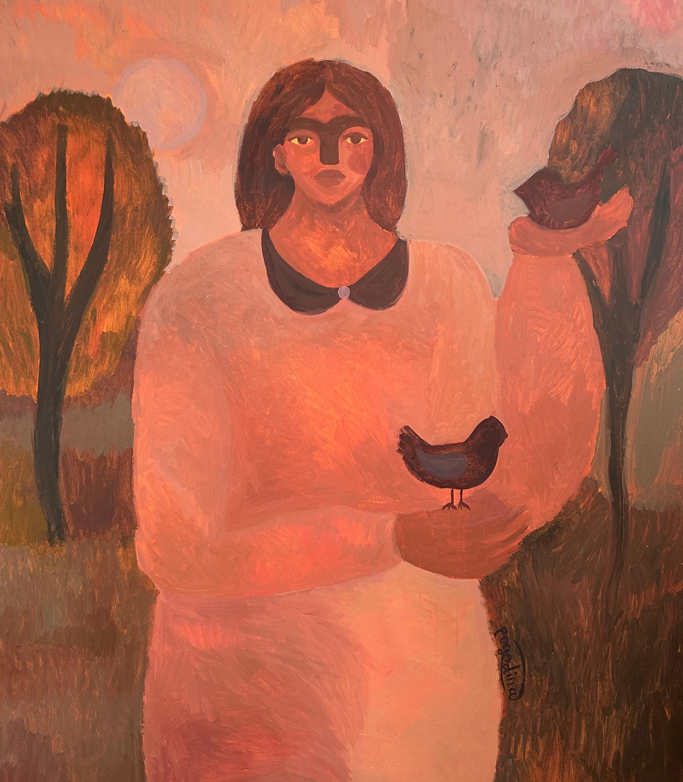 Vertical Figurative Gemälde