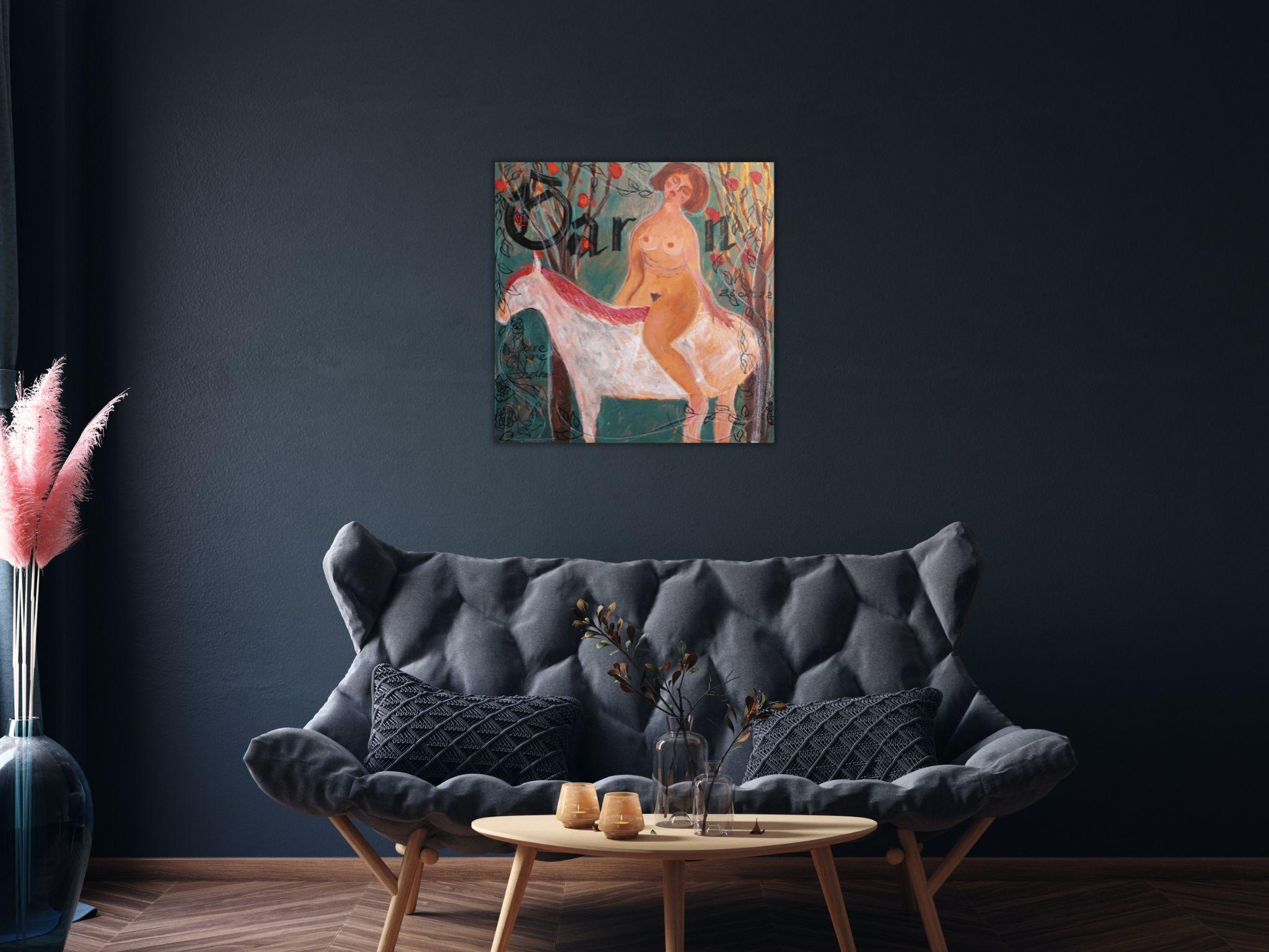 Éxtasis de Santa Teresa - Painting de Dasha Pogodina