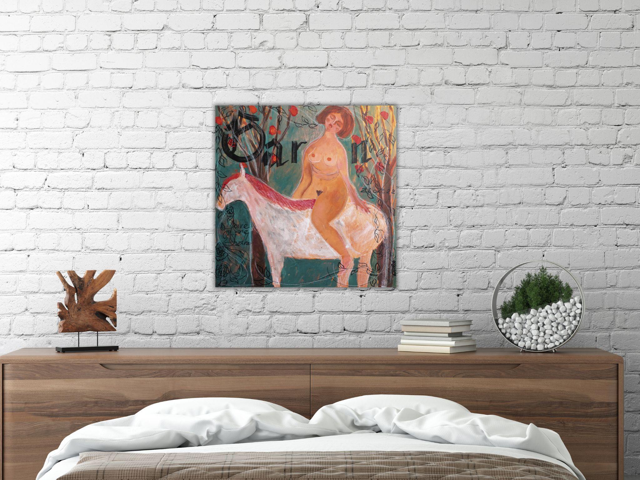 Éxtasis de Santa Teresa - Painting Impresionista de Dasha Pogodina