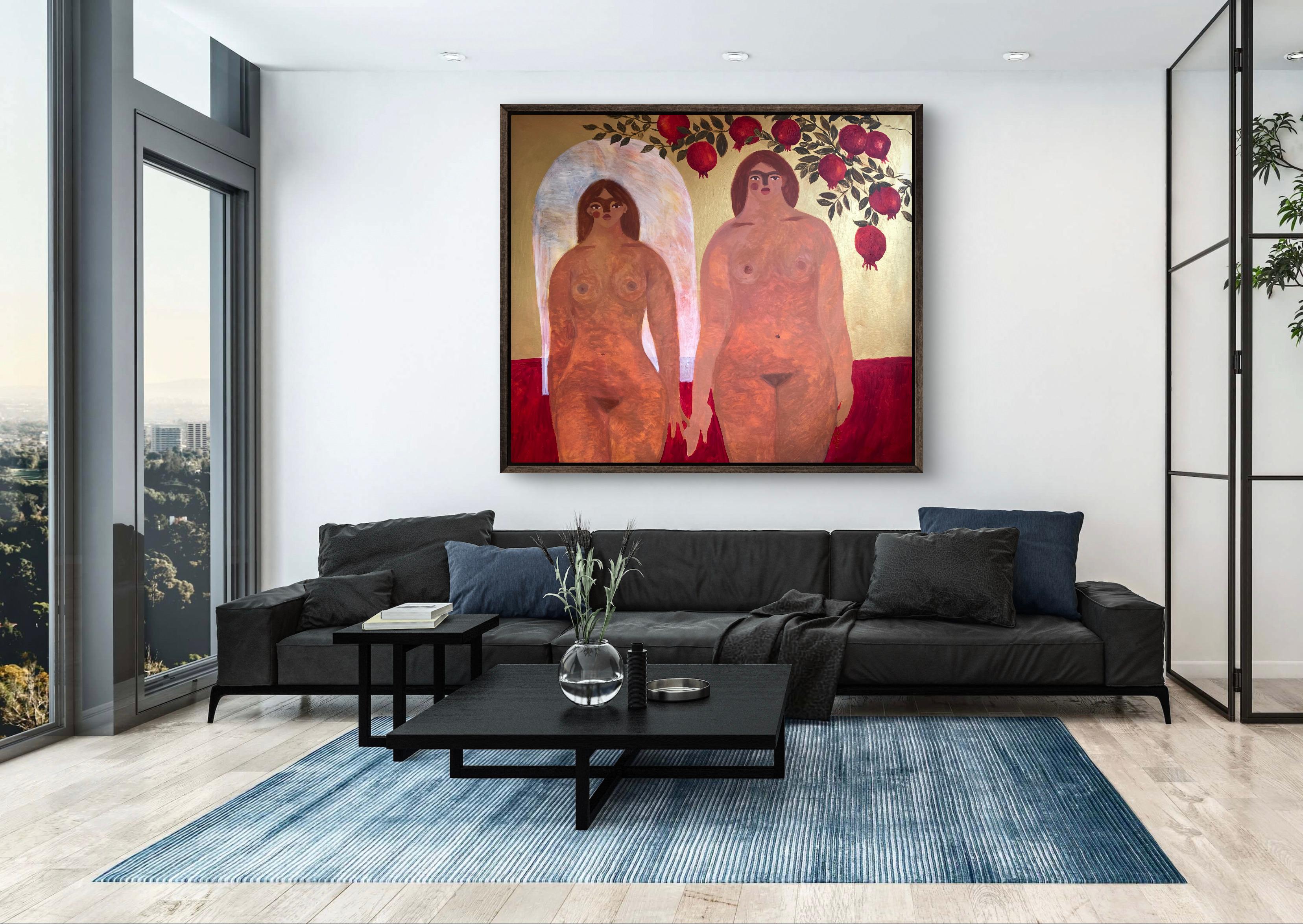 Alles ist so, wie es sein sollte sein (Braun), Interior Painting, von Dasha Pogodina