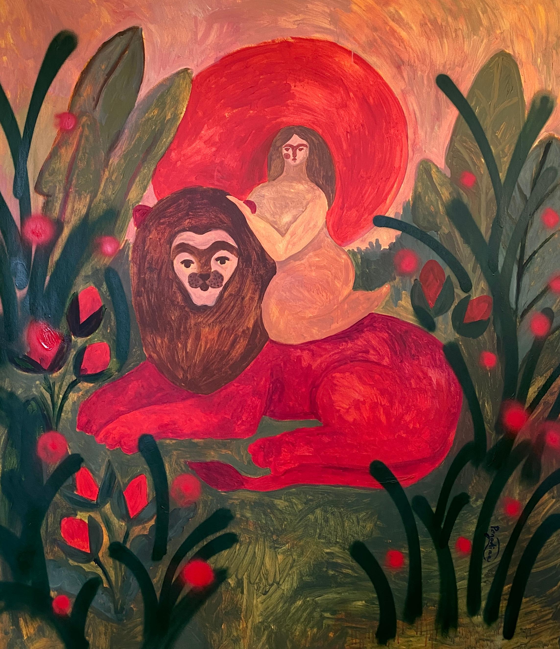 Dasha Pogodina Figurative Painting - Honeymoon