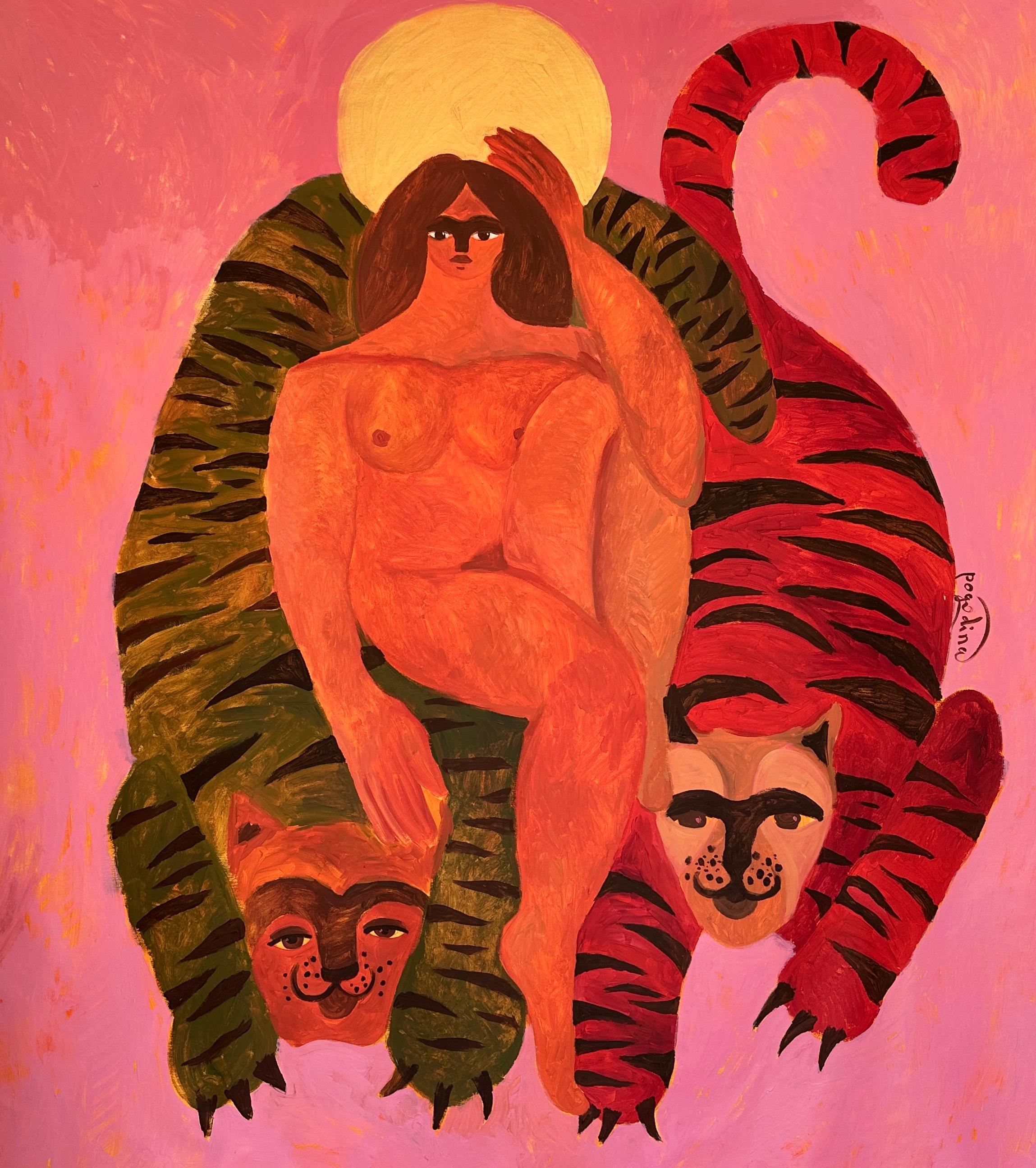 Dasha Pogodina Interior Painting - I choose myself