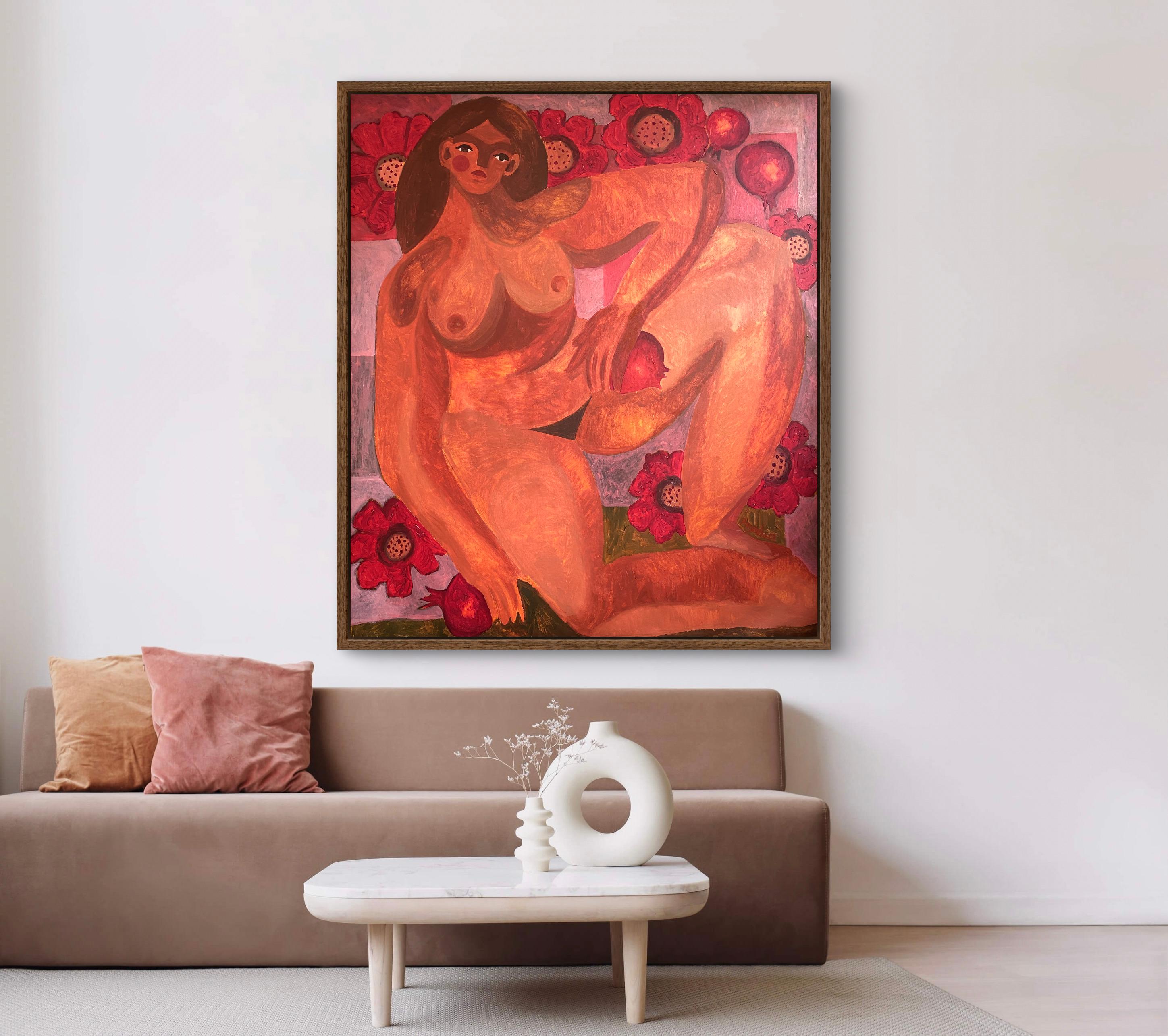 Strutturo i miei pensieri - Painting di Dasha Pogodina