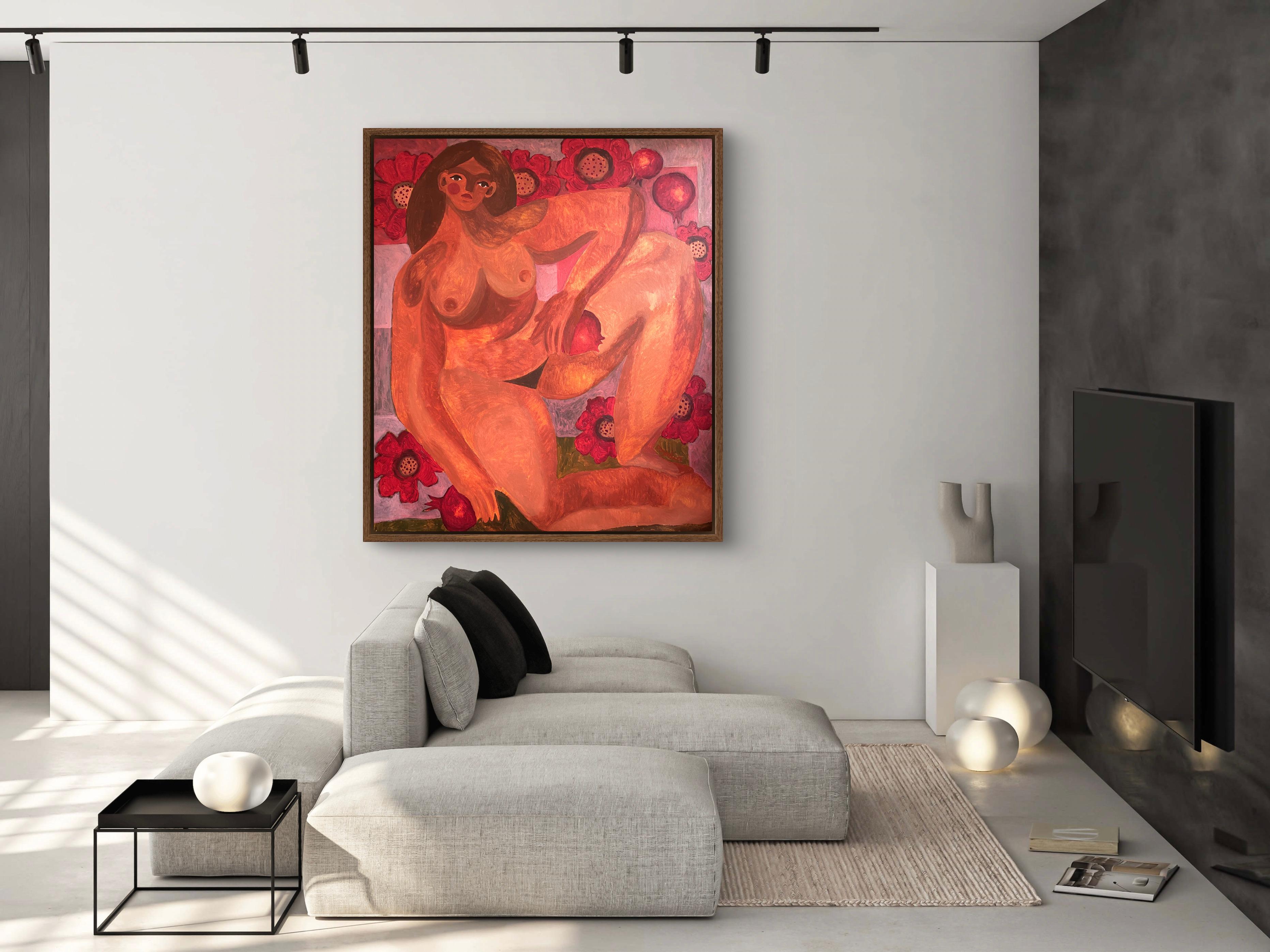 Strutturo i miei pensieri - Interior Painting Arancia di Dasha Pogodina