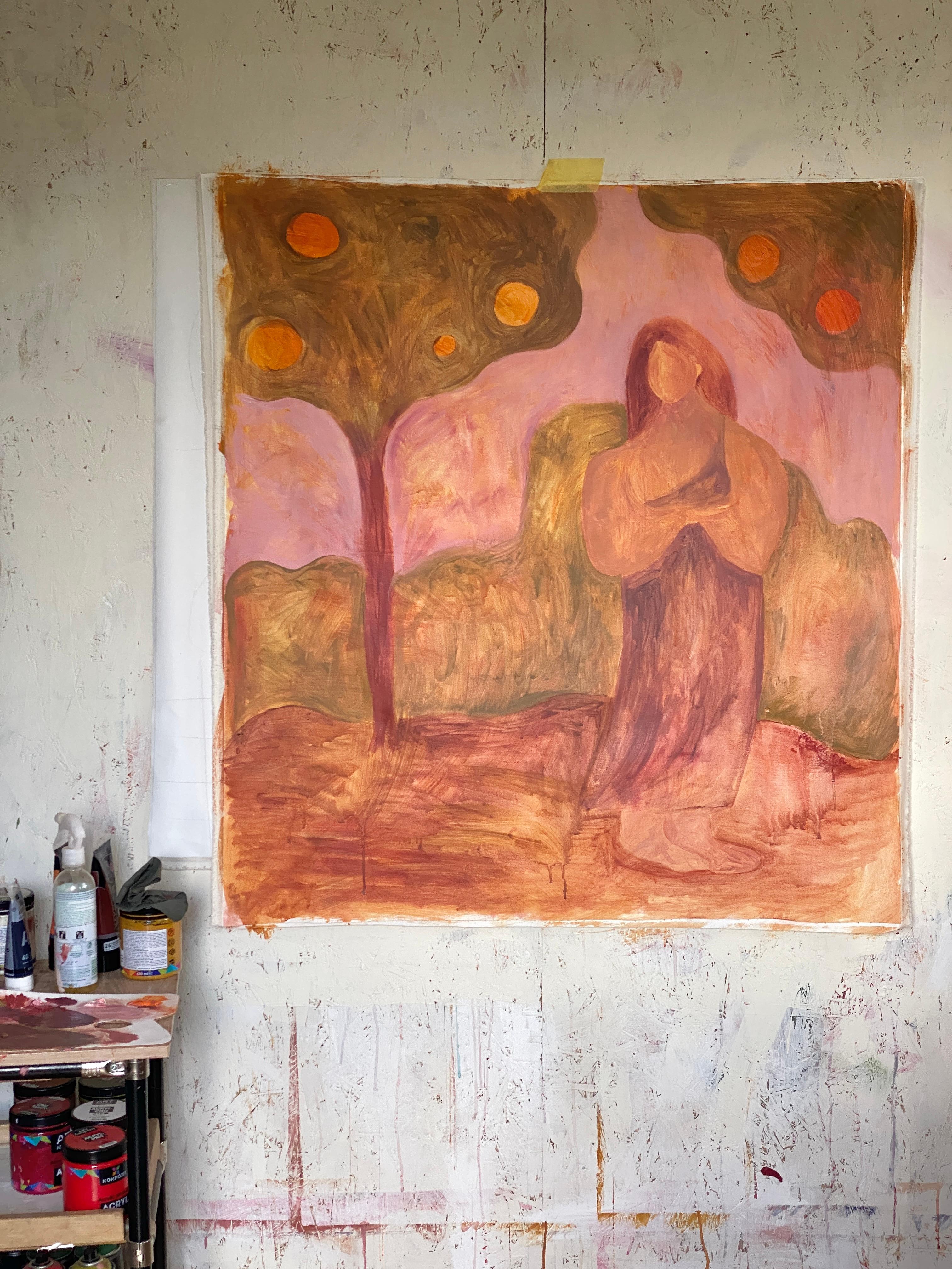 Ich war verloren, aber ich bin gefunden (Impressionismus), Painting, von Dasha Pogodina
