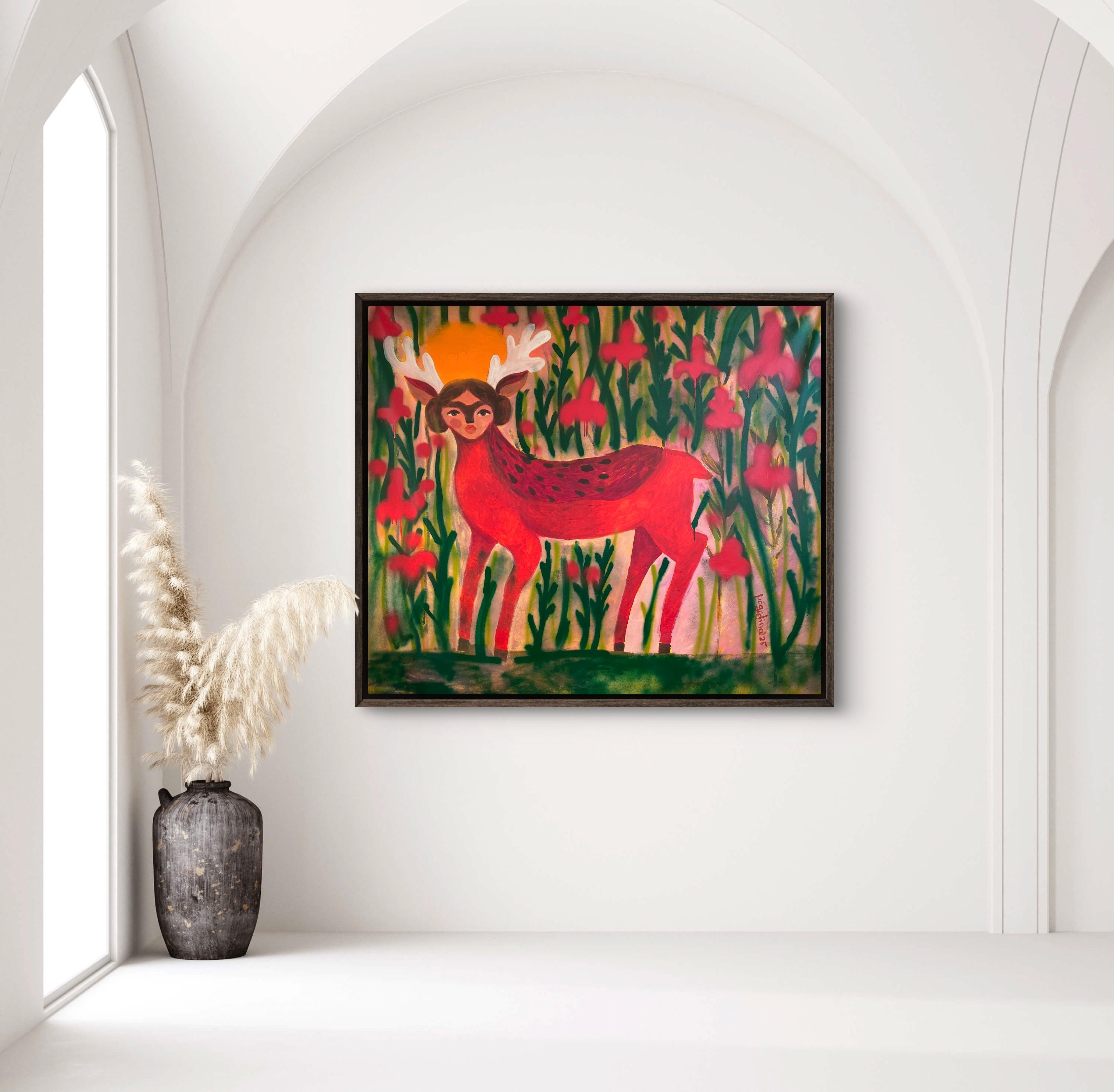 Ti condurrò alla luce - Painting di Dasha Pogodina