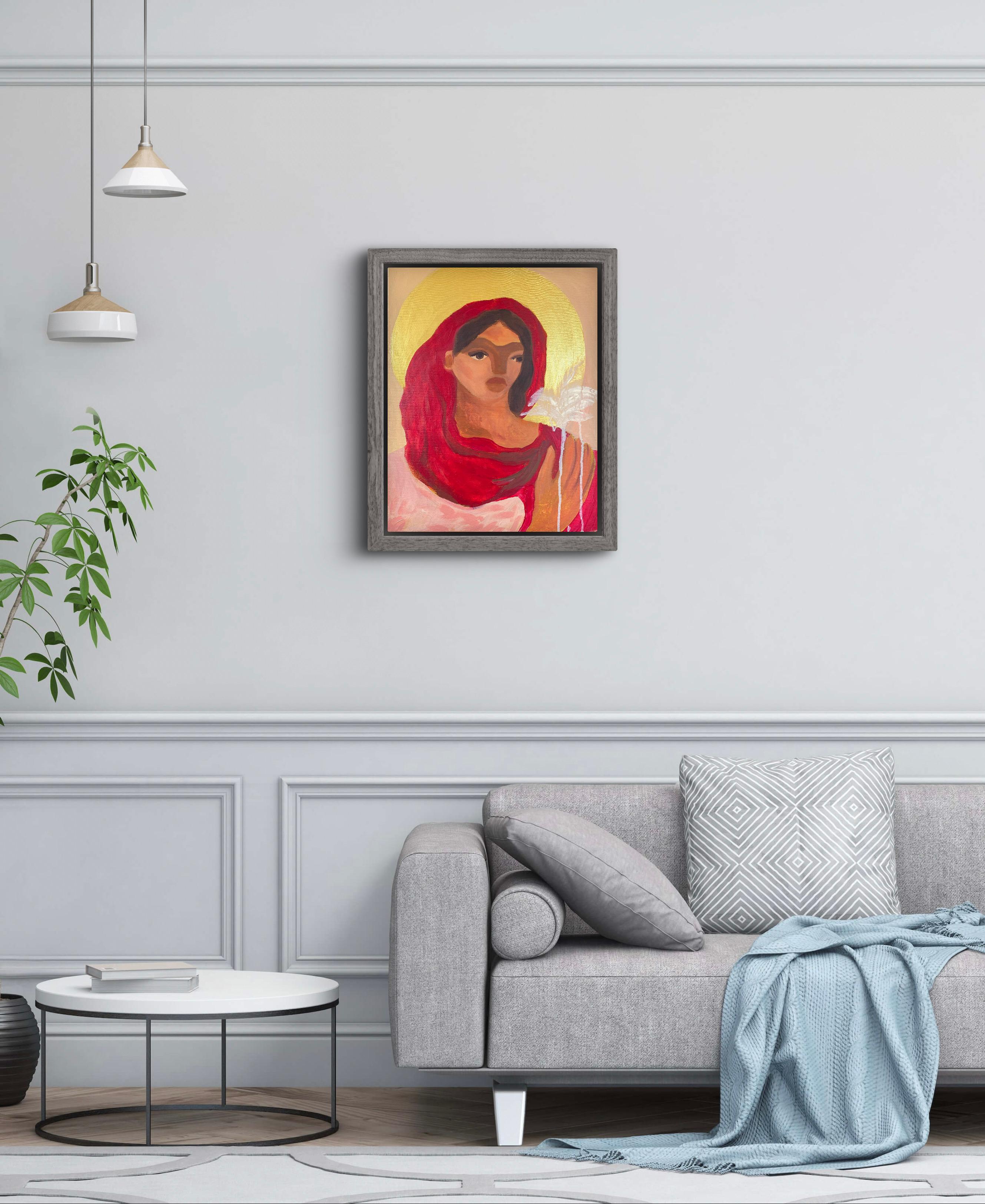 Unbefleckte Empfängnis#3 (Impressionismus), Painting, von Dasha Pogodina