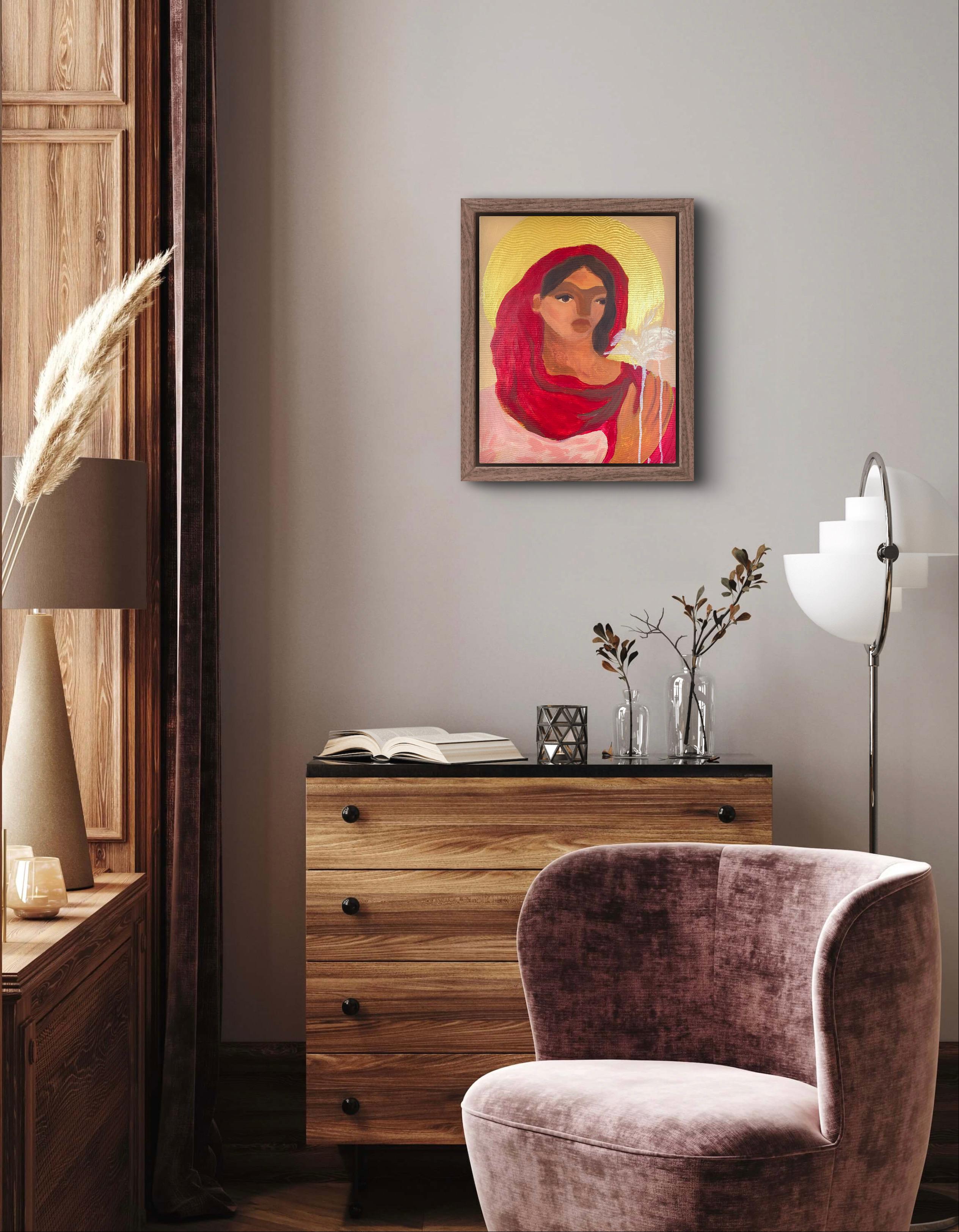 Dieses Gemälde wird Ihnen auf einem Holzrahmen gespannt geliefert und ist komplett fertig für die Aufstellung im Innenraum.

ÜBER DAS KUNSTWERK
