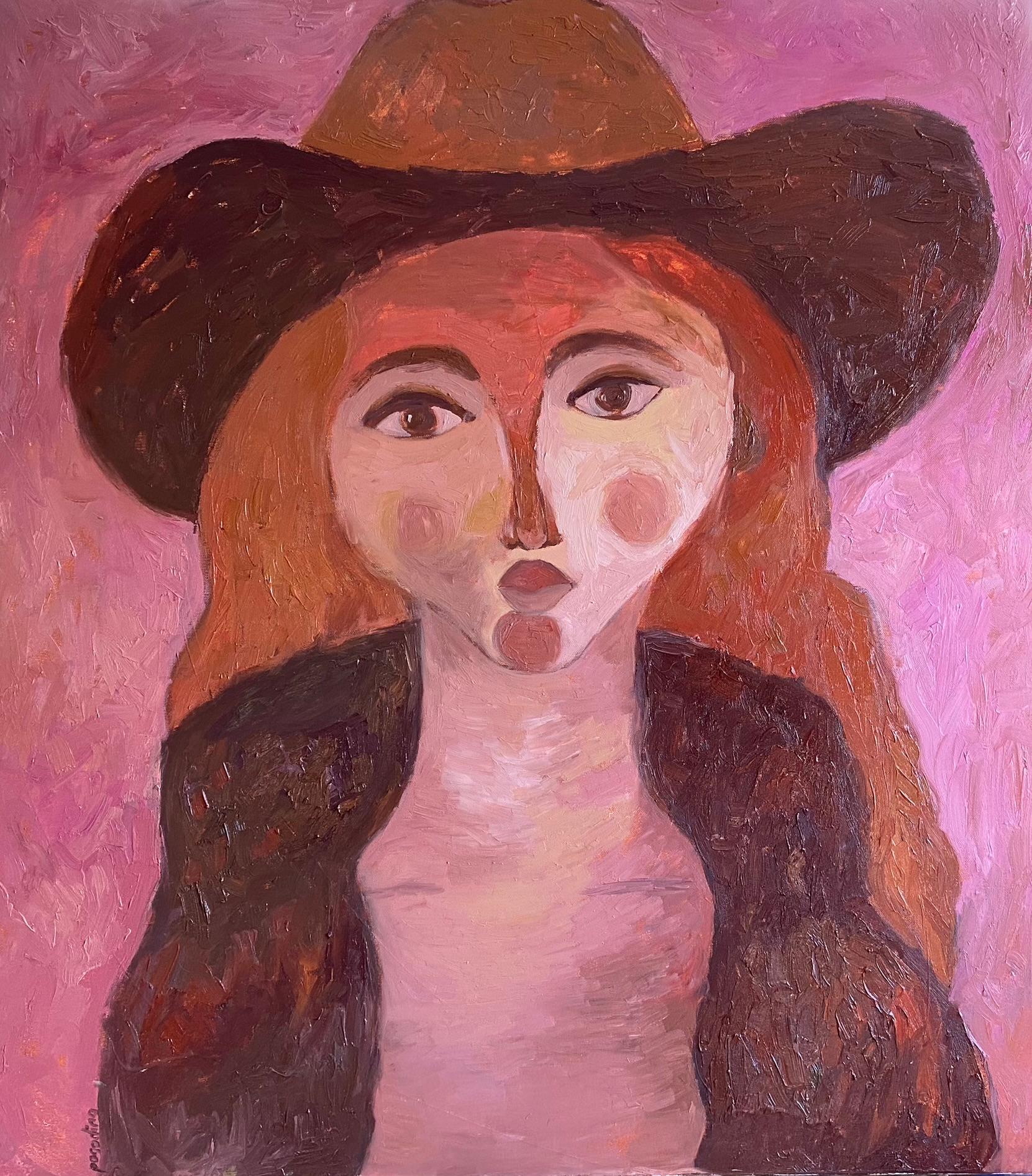 Dasha Pogodina Portrait Painting - JANNE