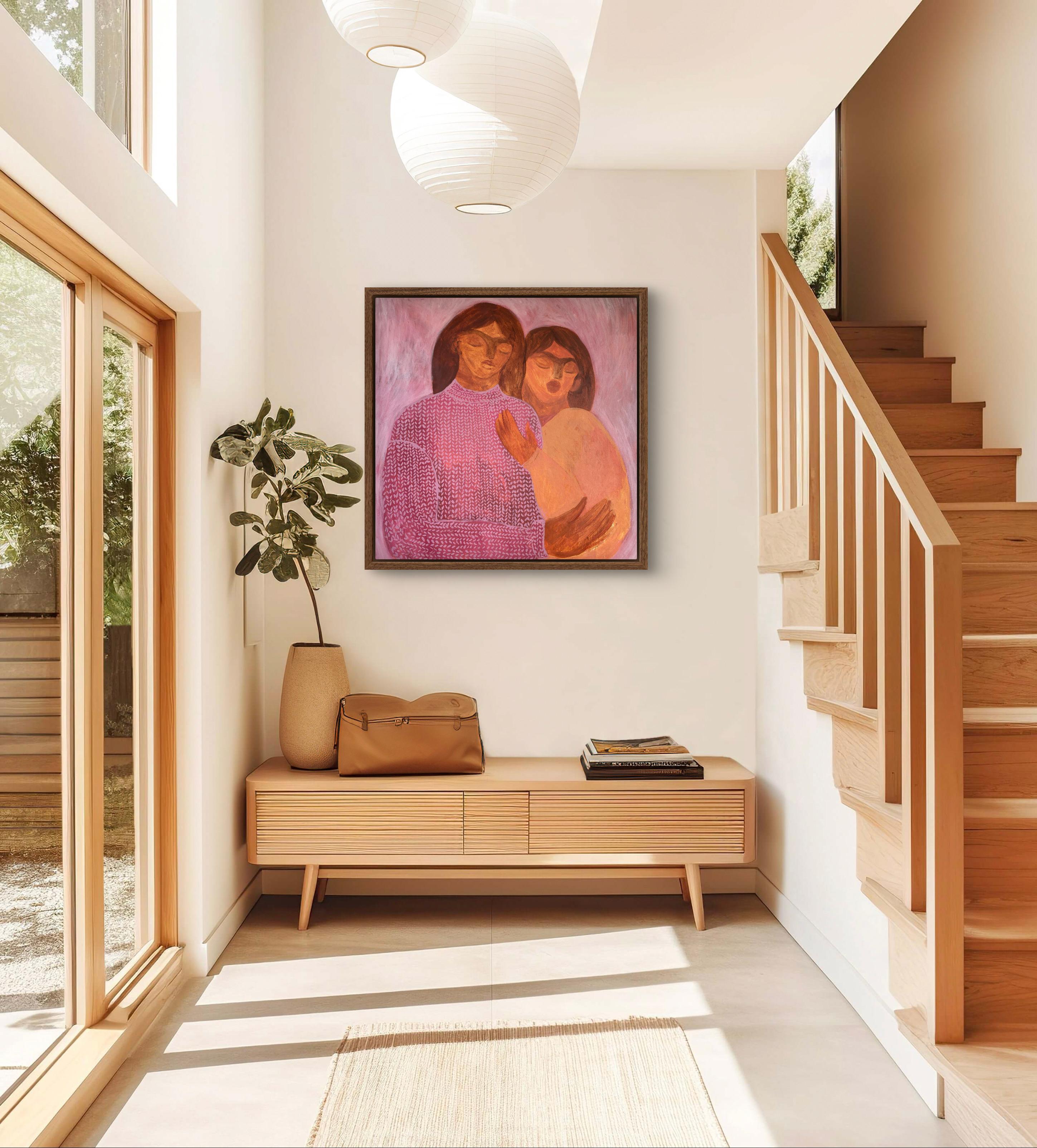 This painting will come to you stretched on a wooden stretcher and completely ready to be placed in the interior.

ABOUT THE ARTWORK
The painting 