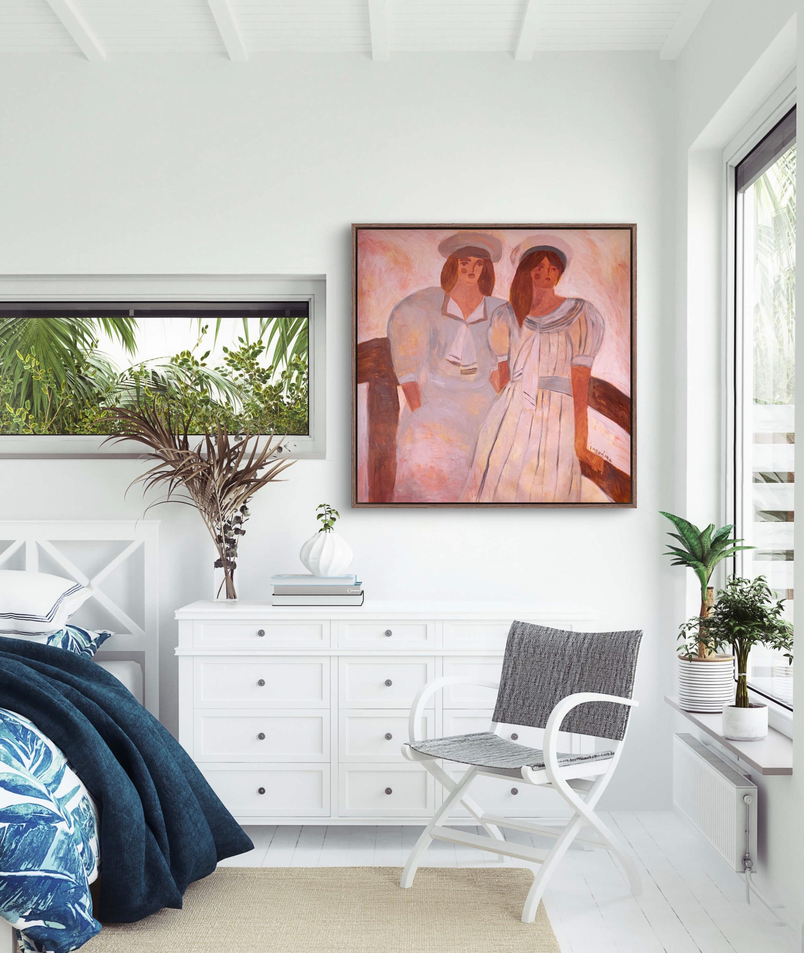 Miremos al futuro con esperanza - Painting de Dasha Pogodina