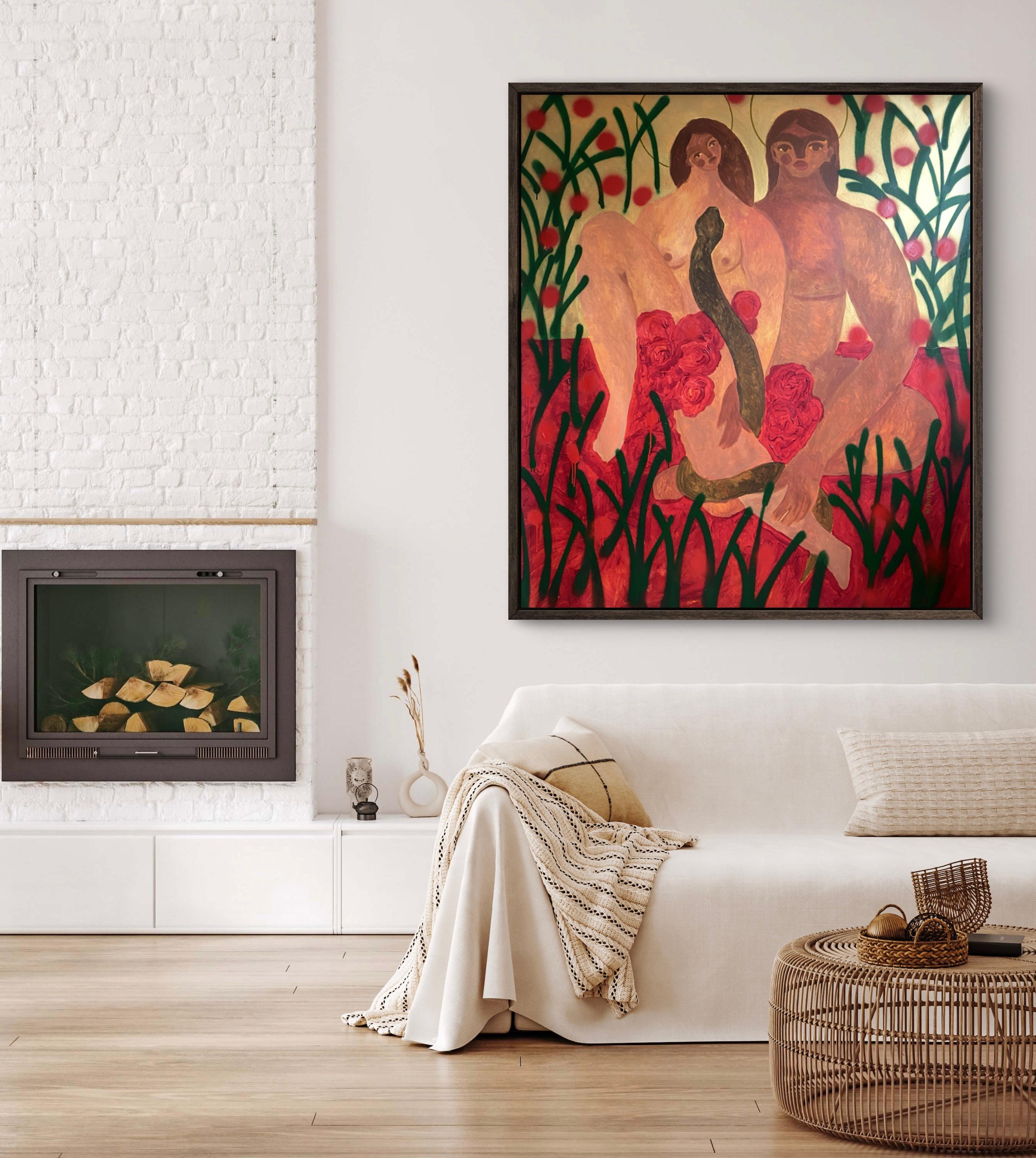 Pecchiamo insieme caro - Painting di Dasha Pogodina