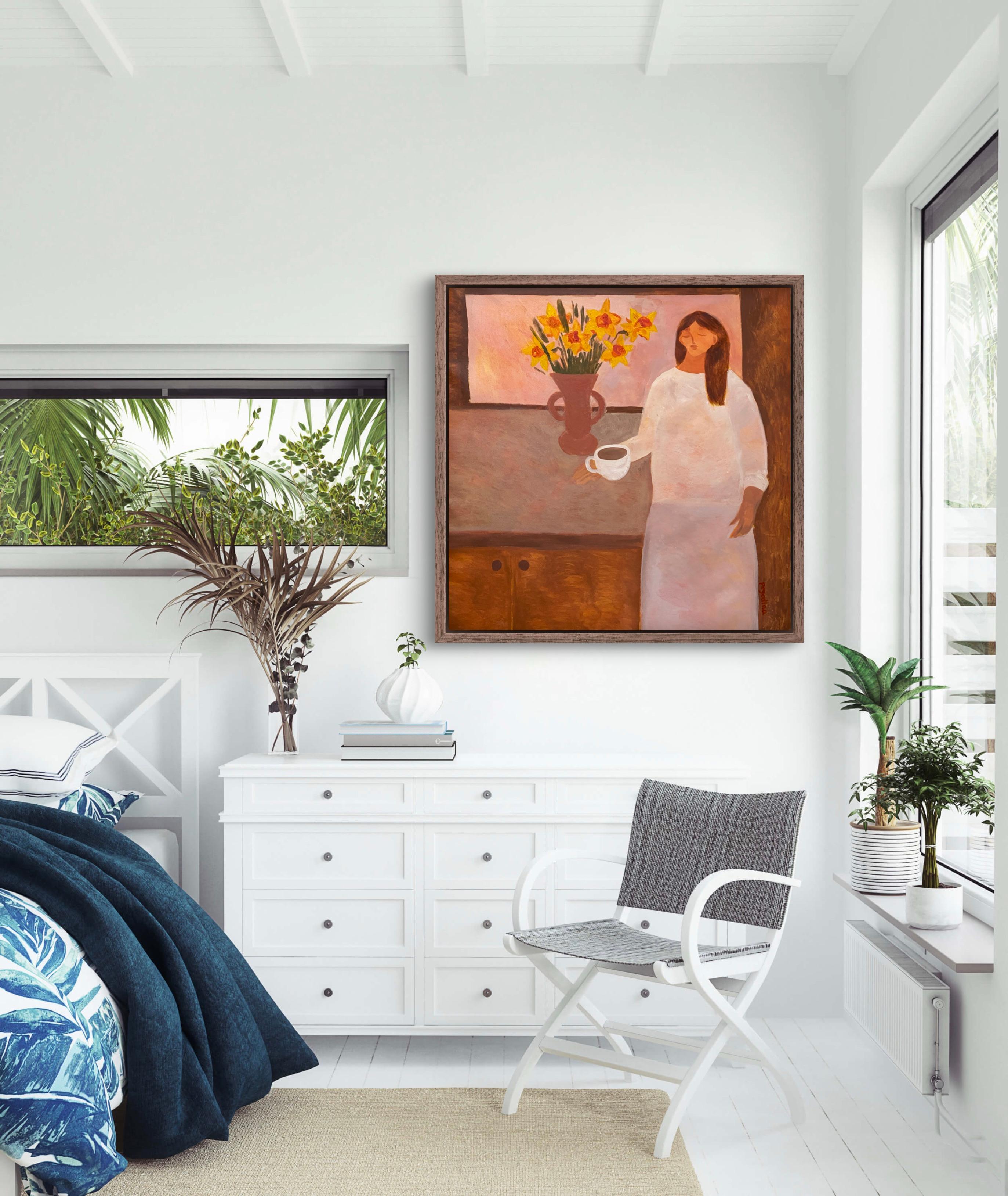 Das Leben lieben und auf den Frühling warten (Impressionismus), Painting, von Dasha Pogodina