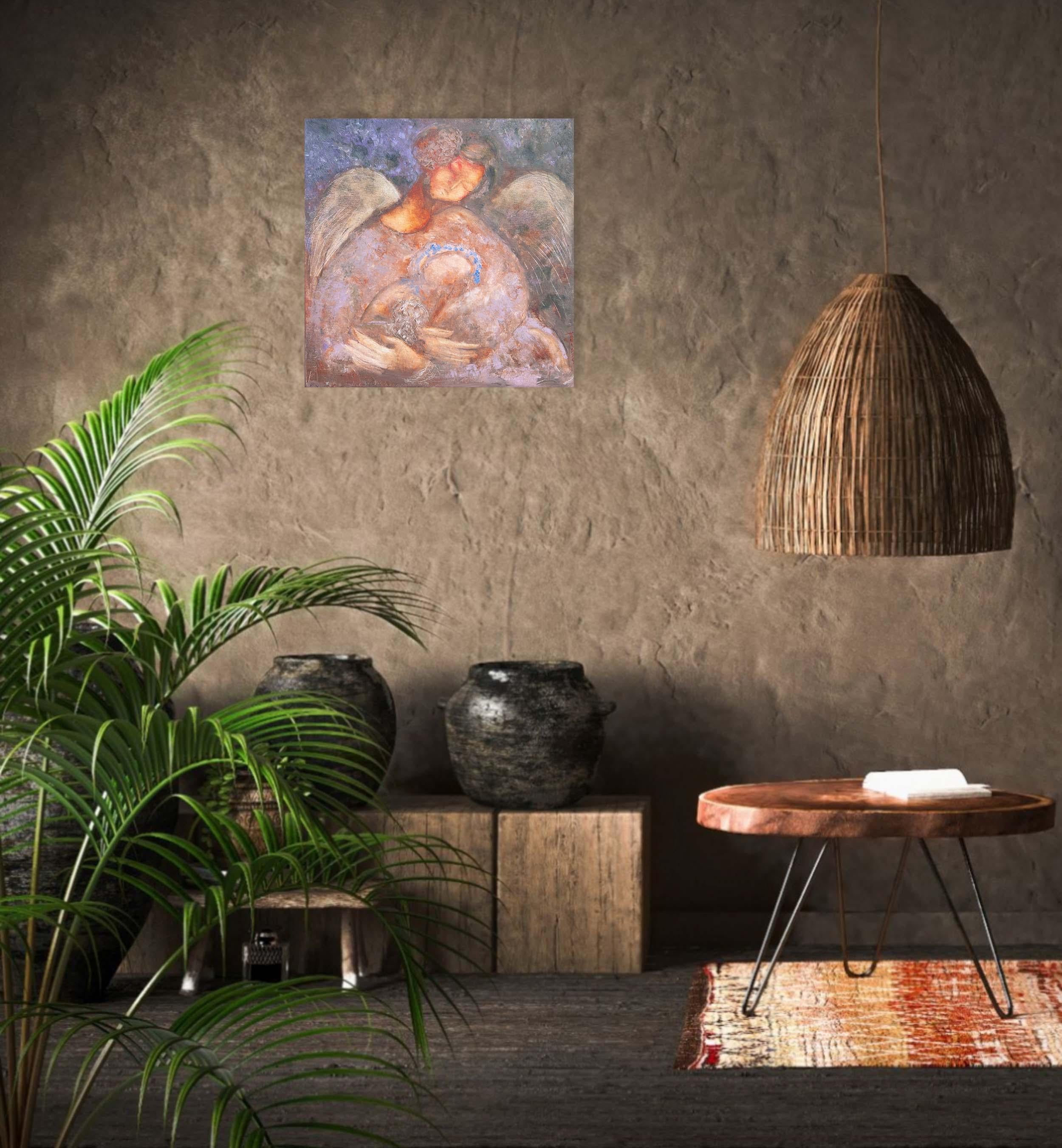 Madonna 13. - Painting Impresionista de Dasha Pogodina