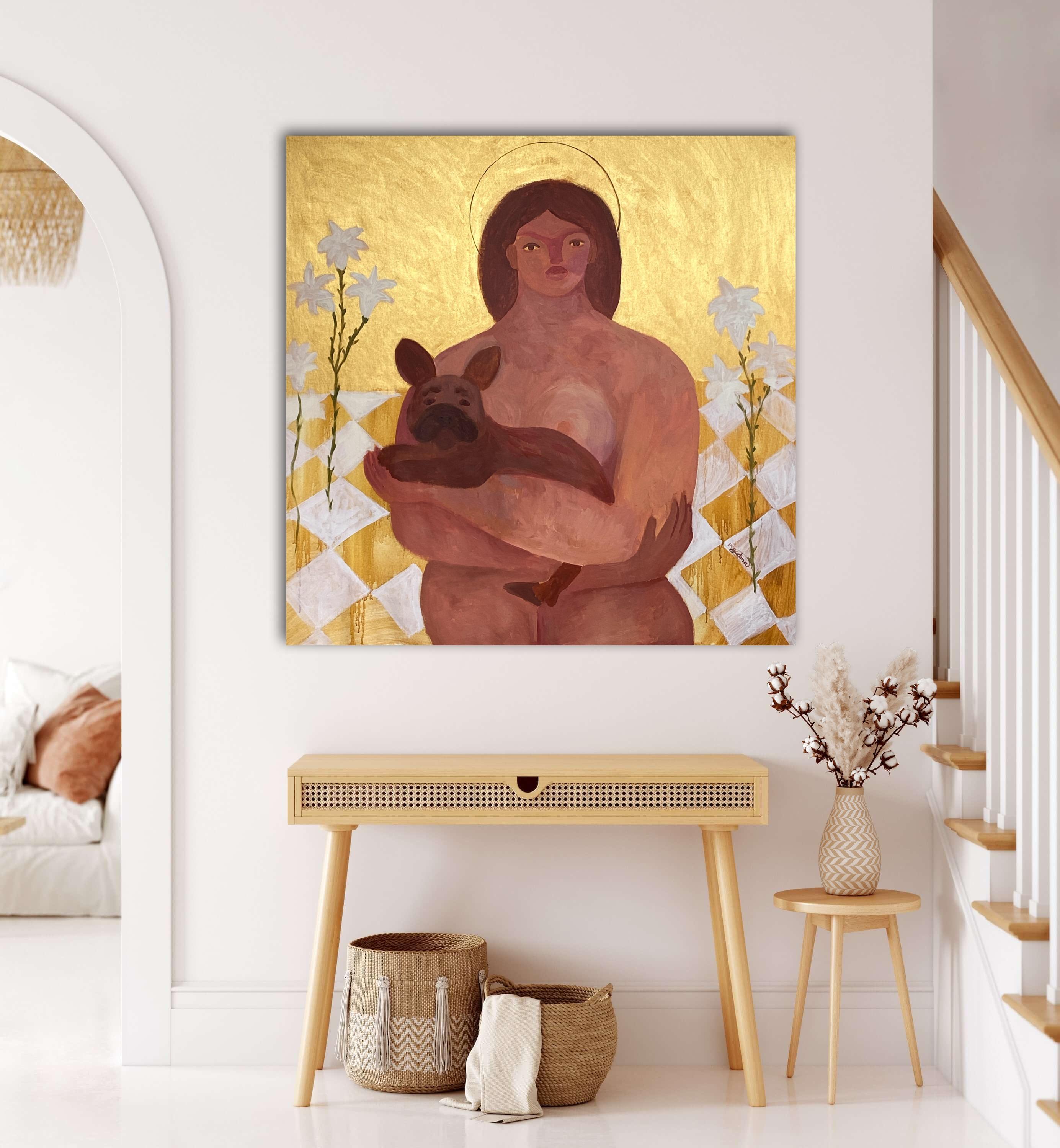 Ce tableau vous sera livré tendu sur un châssis en bois et entièrement prêt à être placé à l'intérieur.

À PROPOS DE L'ŒUVRE D'ART
