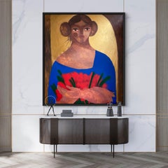 Madonna with roses