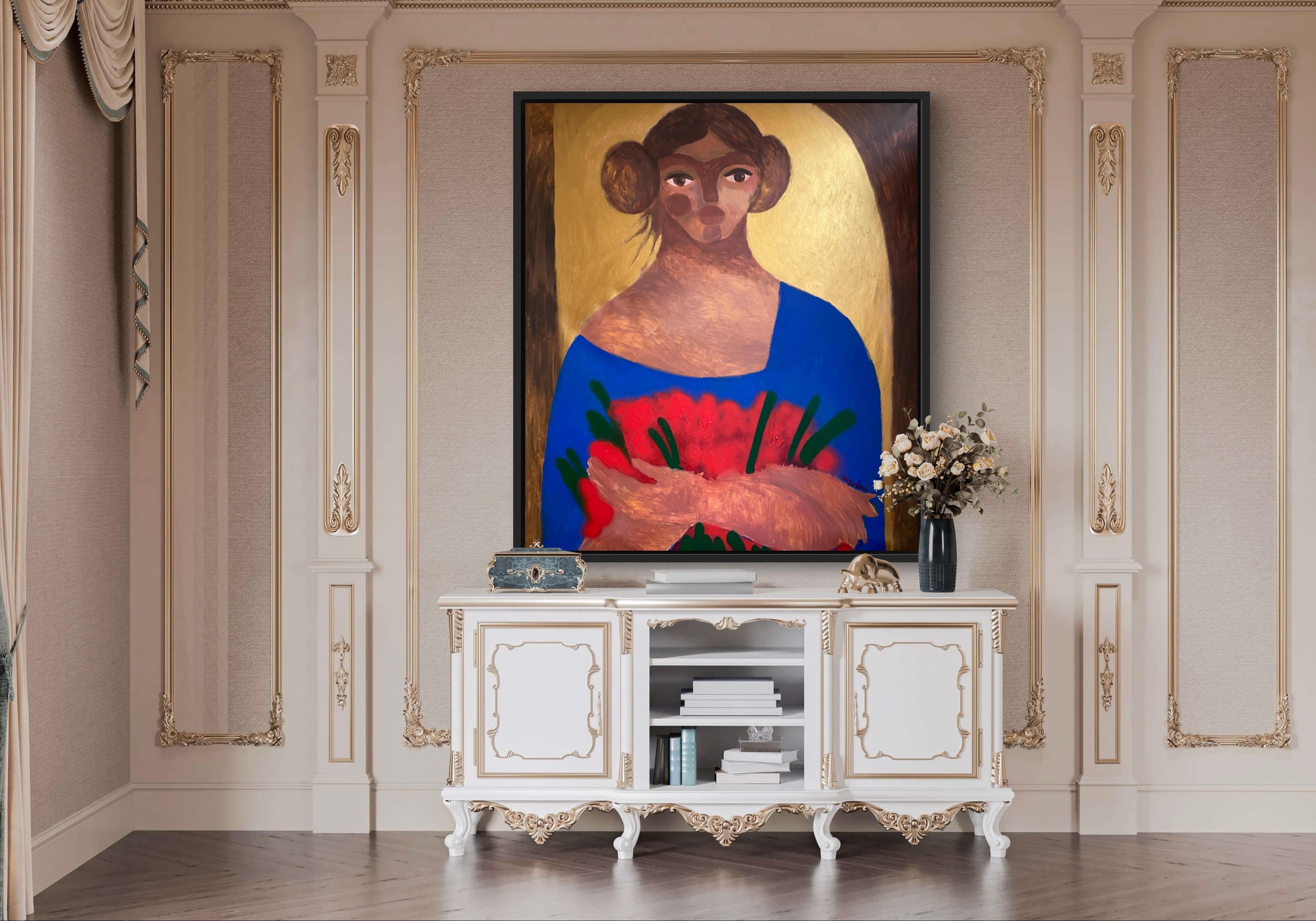 Madonna con rosas en venta 4