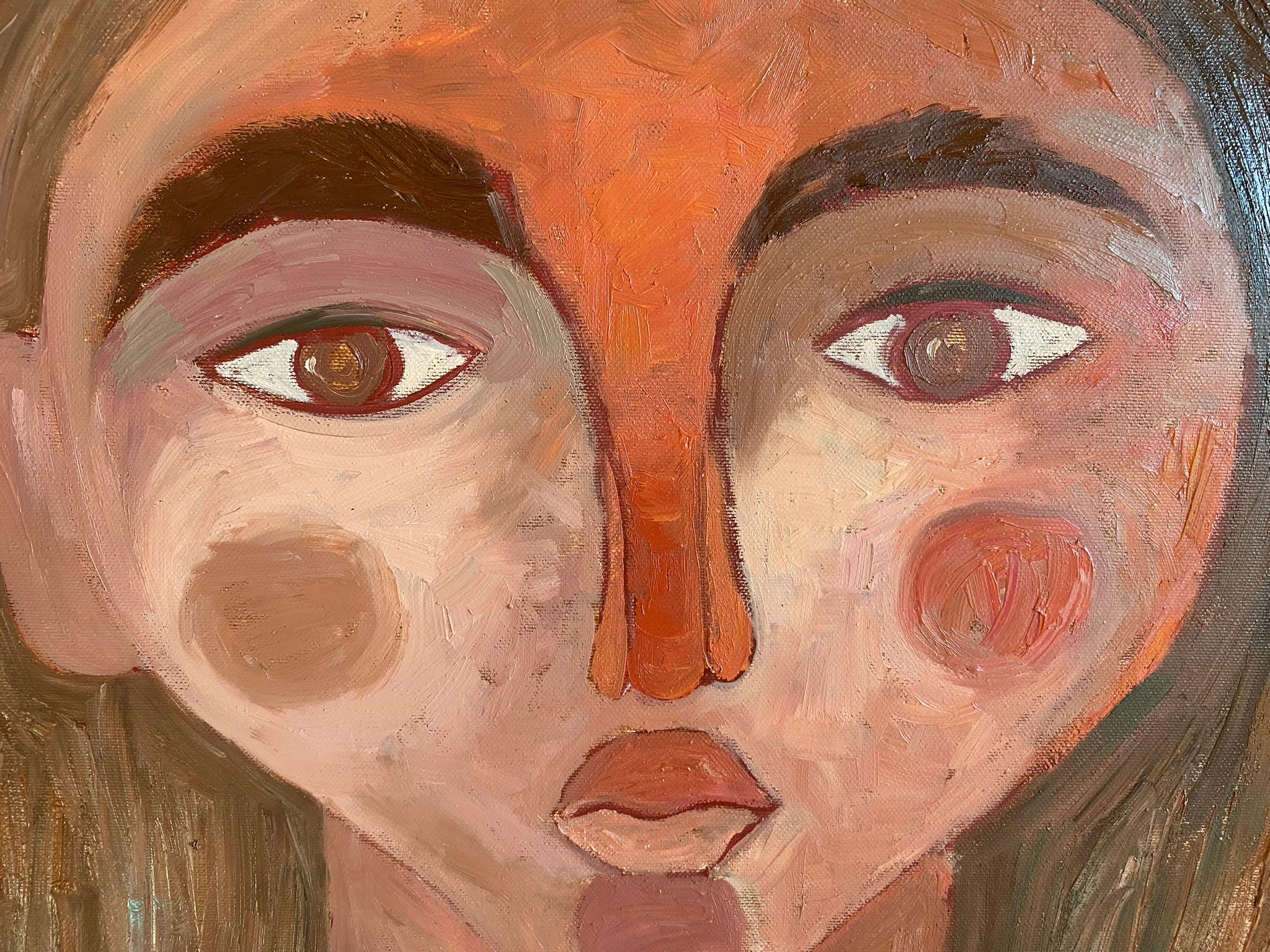 MARIA - Impressionist Painting by Dasha Pogodina