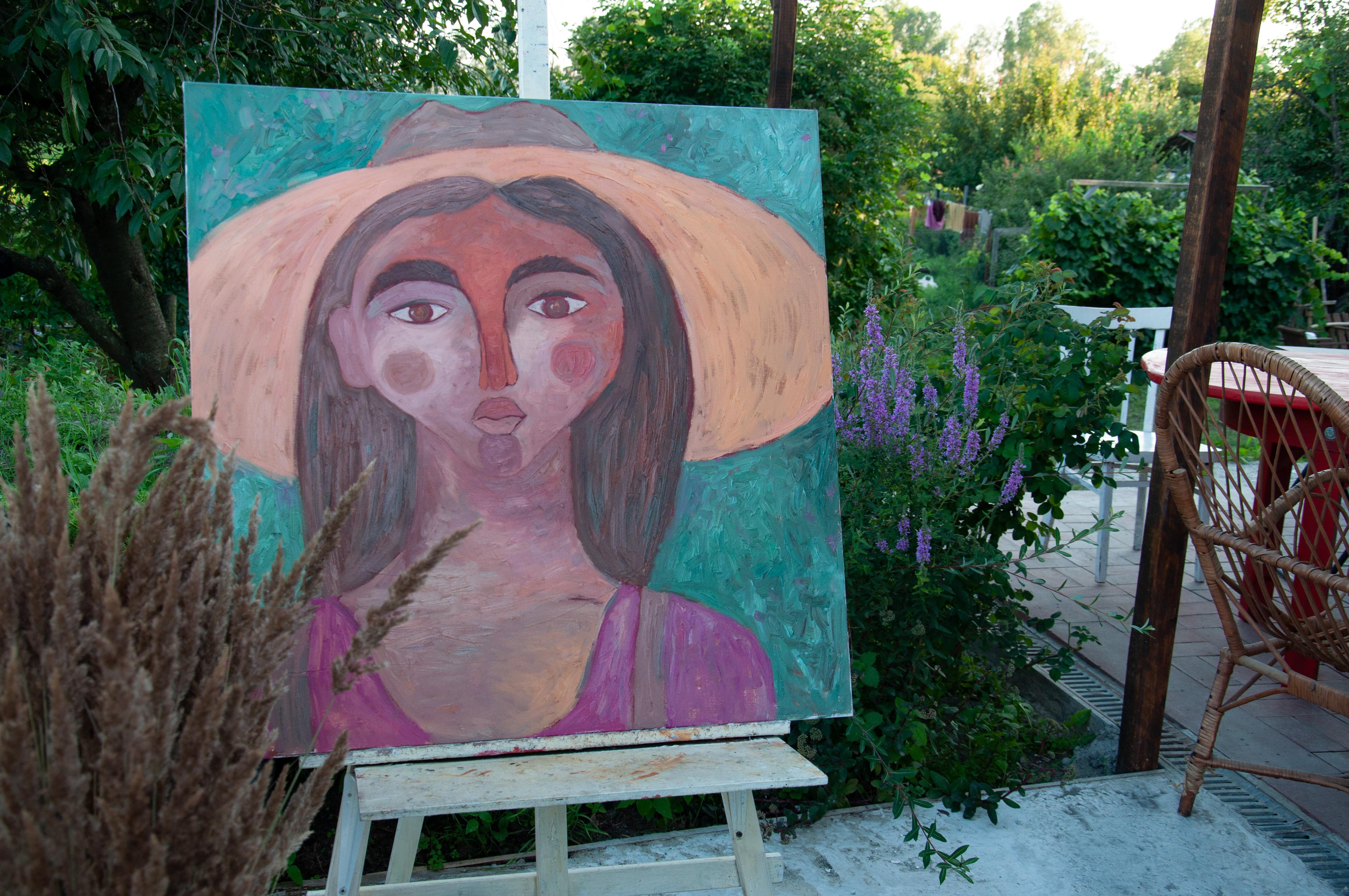MARIA - Painting by Dasha Pogodina