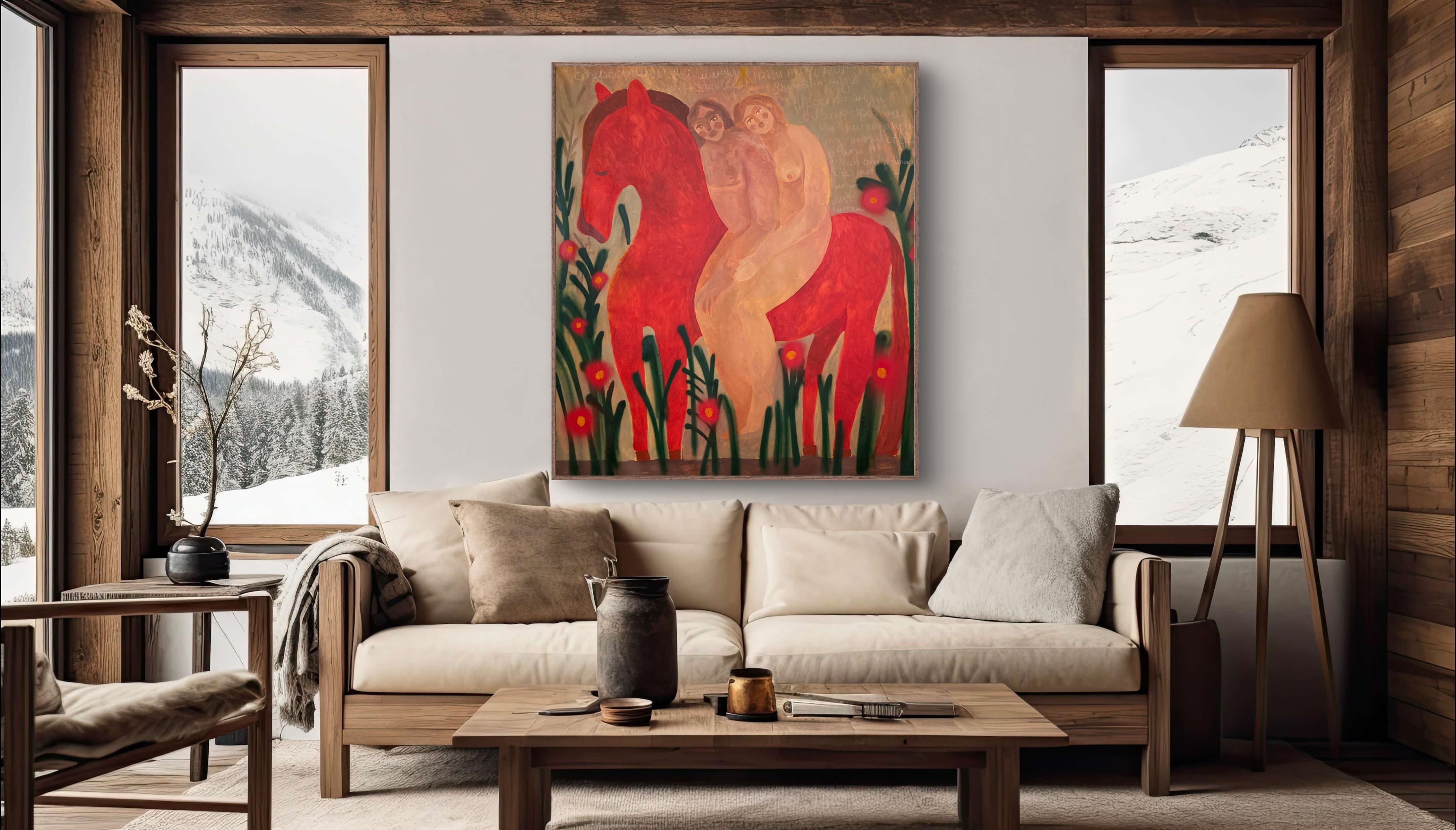 Men and women are just people - Impressionist Painting by Dasha Pogodina