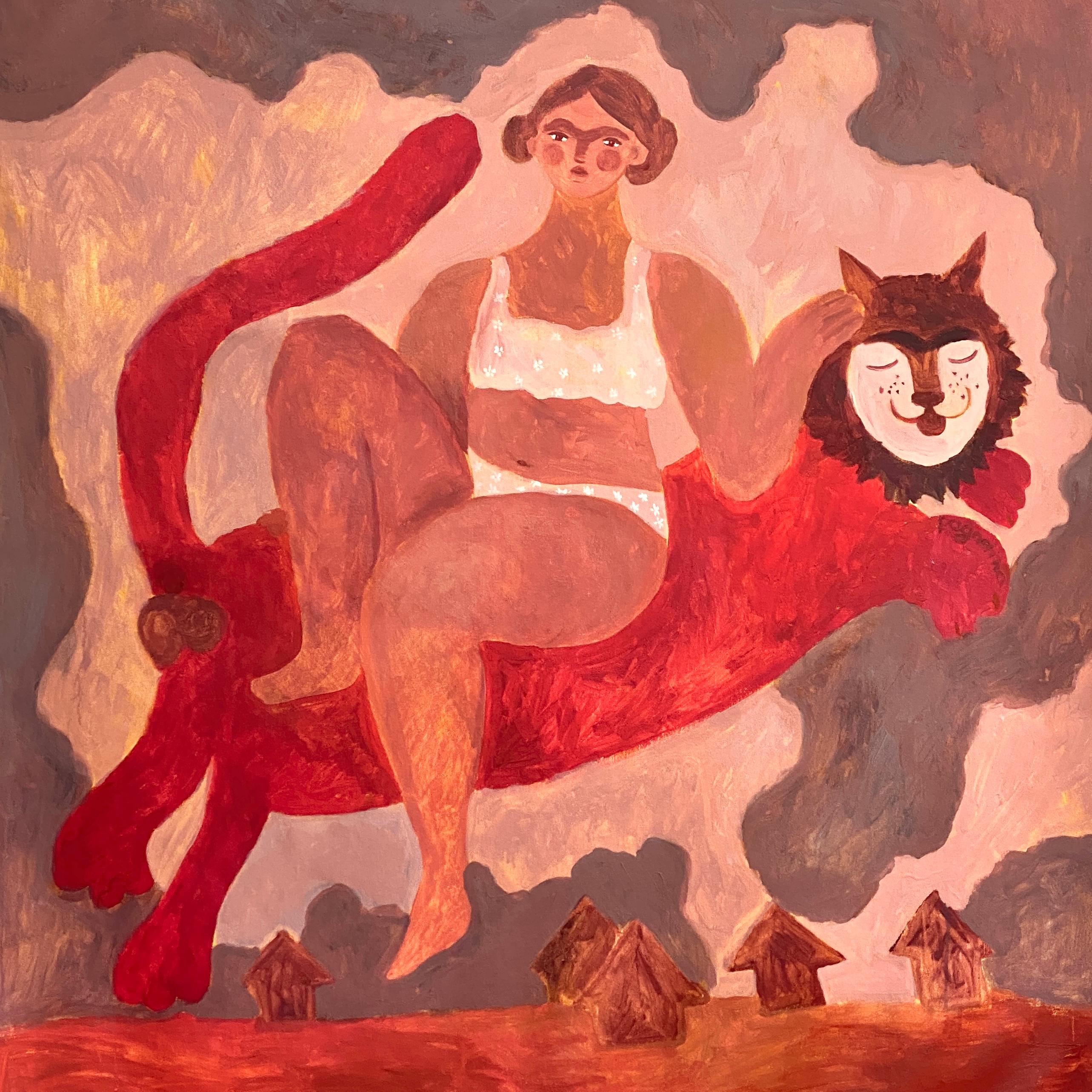 Interior Painting di Dasha Pogodina - Mamma, sarò a casa fino alle dieci