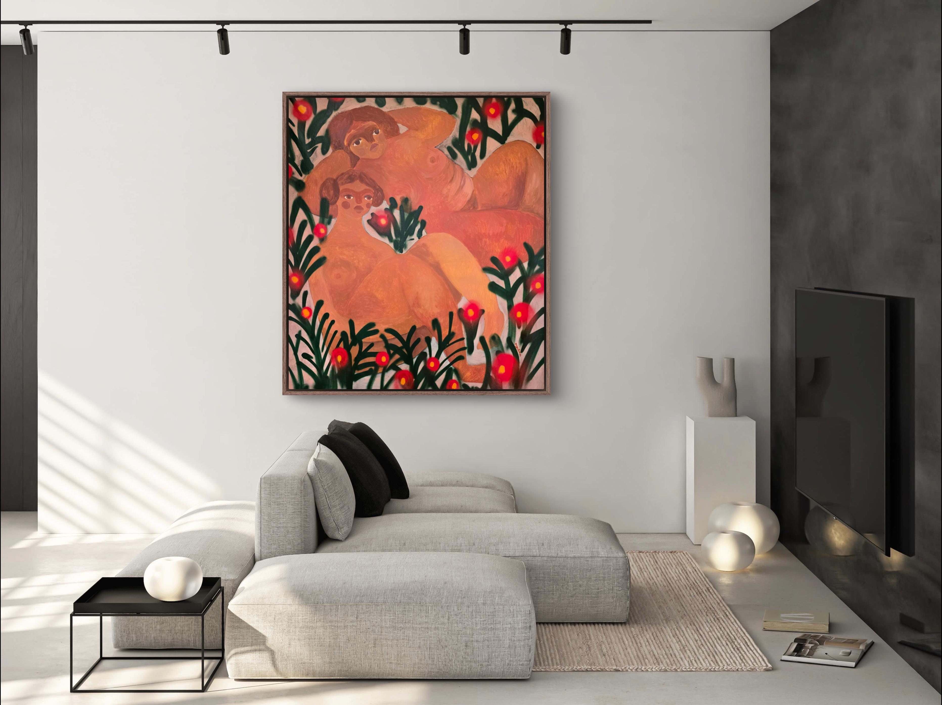 Personne ne vous connaît mieux que vous - Painting de Dasha Pogodina