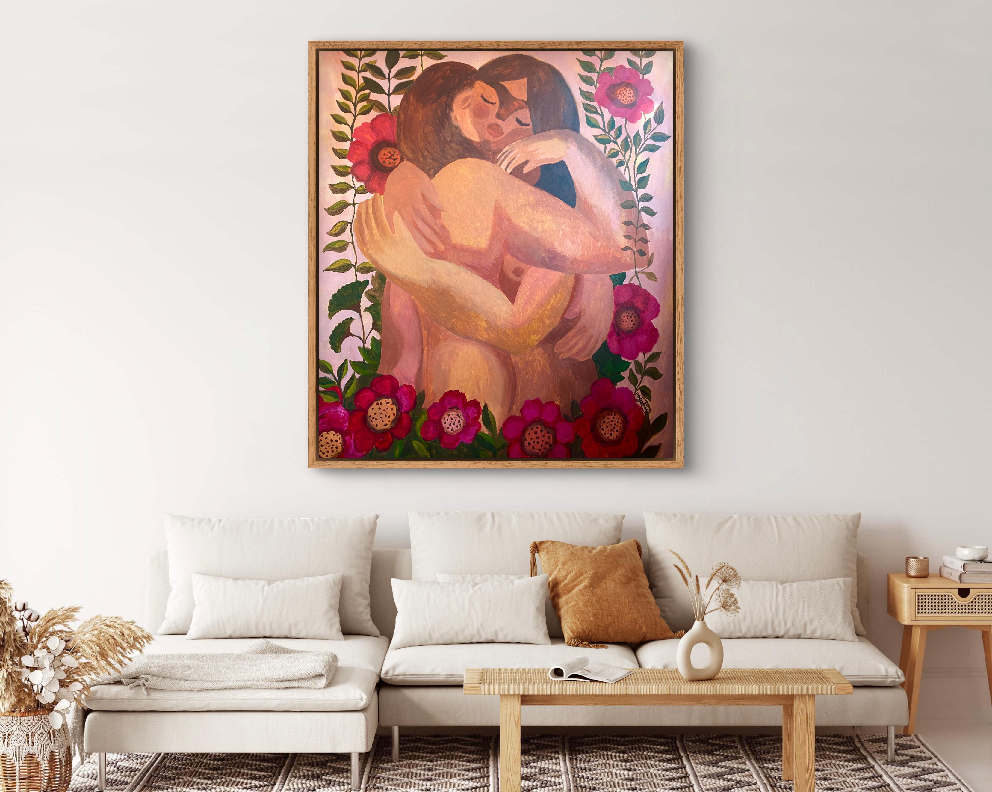 Now I know what it's like to love myself - Painting by Dasha Pogodina