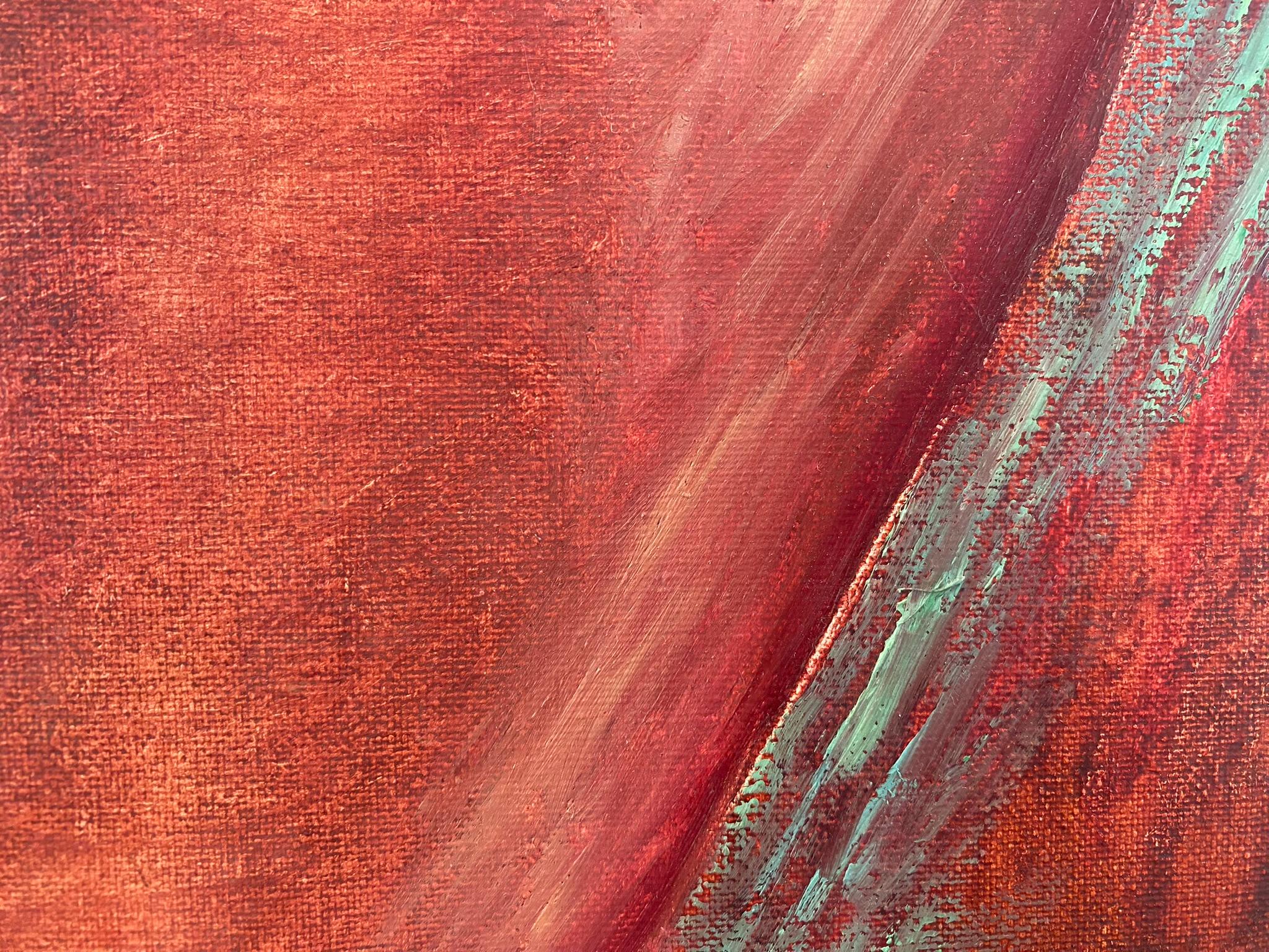 Nude Woman Painting, Modern Art, canvas, oil - PLEASURE - 24x32in (80*60cm) For Sale 4