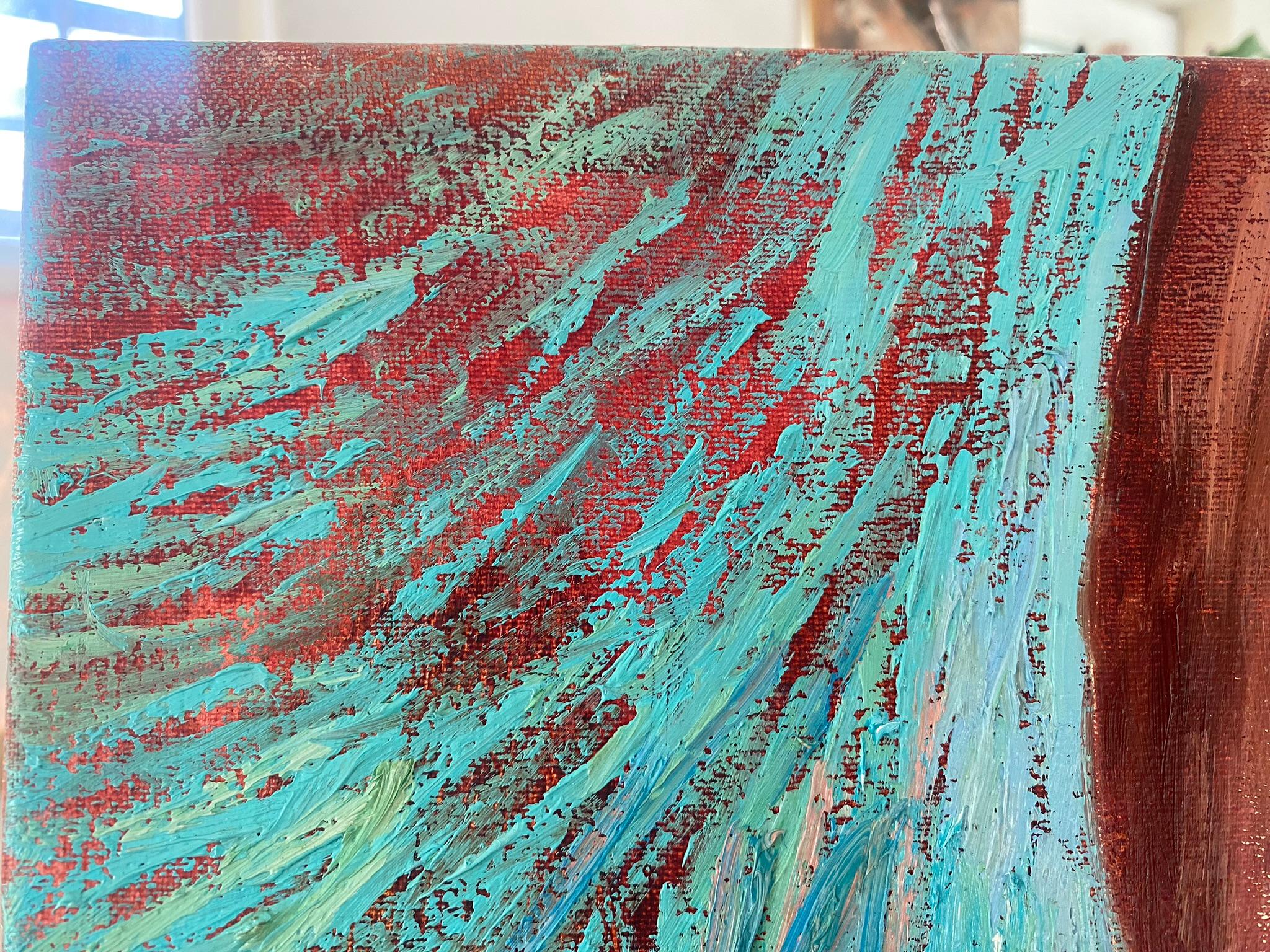 Nude Woman Painting, Modern Art, canvas, oil - PLEASURE - 24x32in (80*60cm) For Sale 1