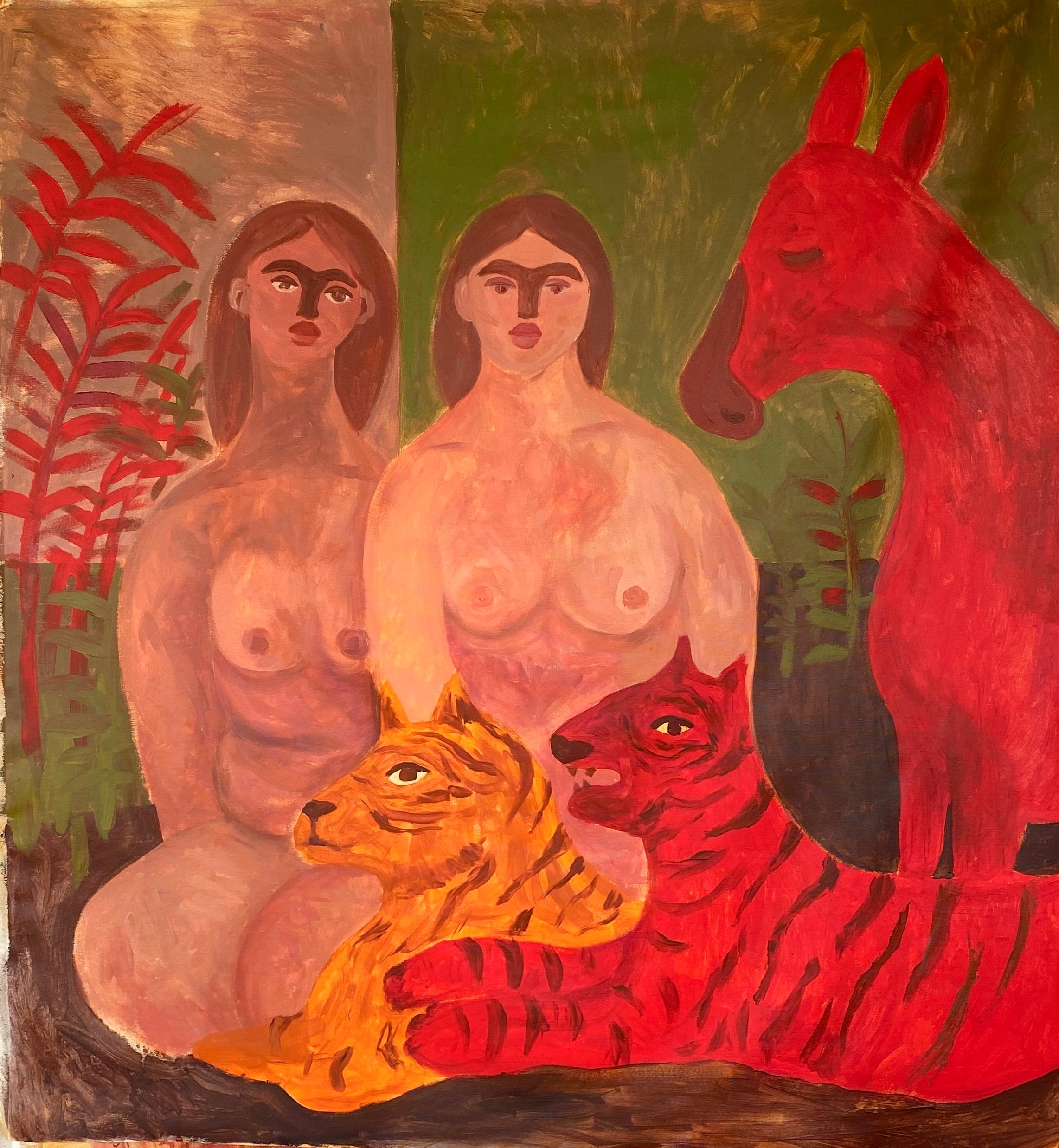 Dasha Pogodina Interior Painting – Paradies