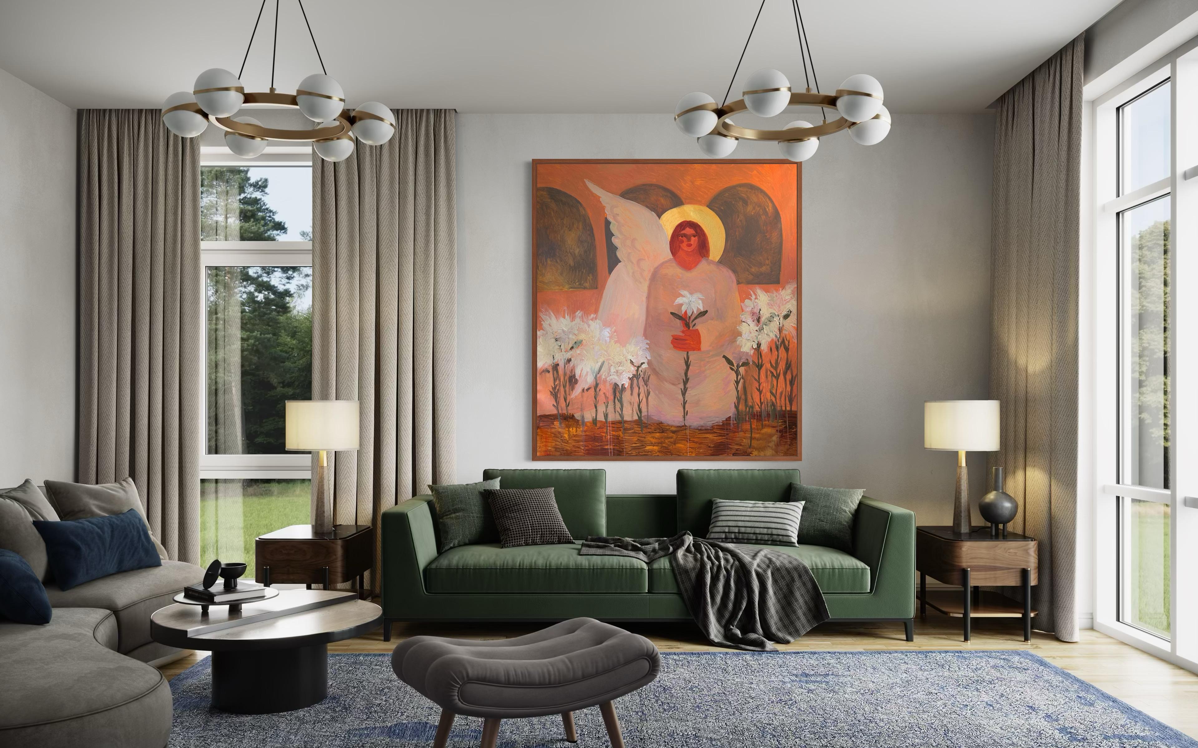 Sie sagte YES – Painting von Dasha Pogodina