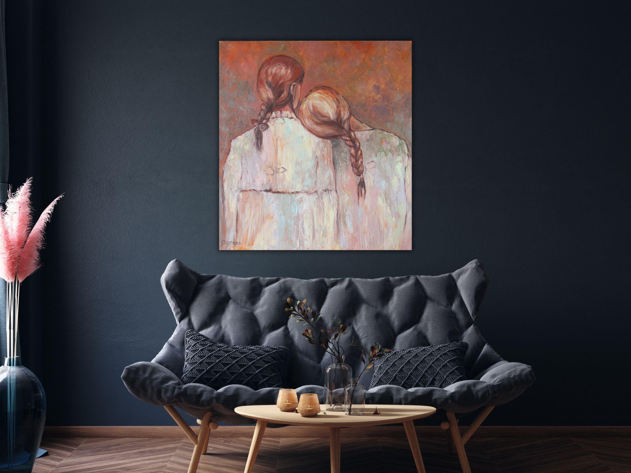 Silencio Amor - Painting de Dasha Pogodina