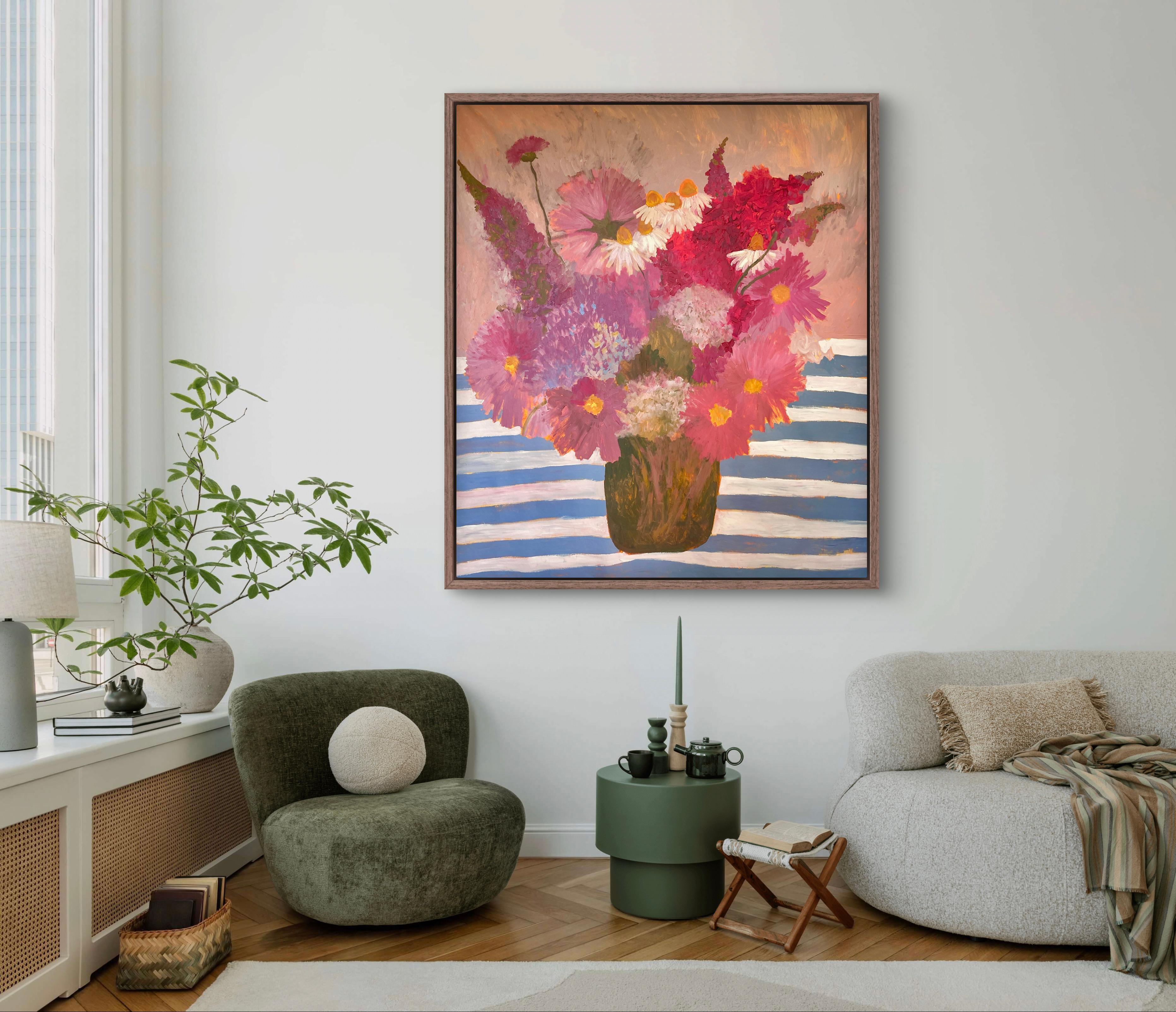 Sommerkalender/1 (Braun), Interior Painting, von Dasha Pogodina