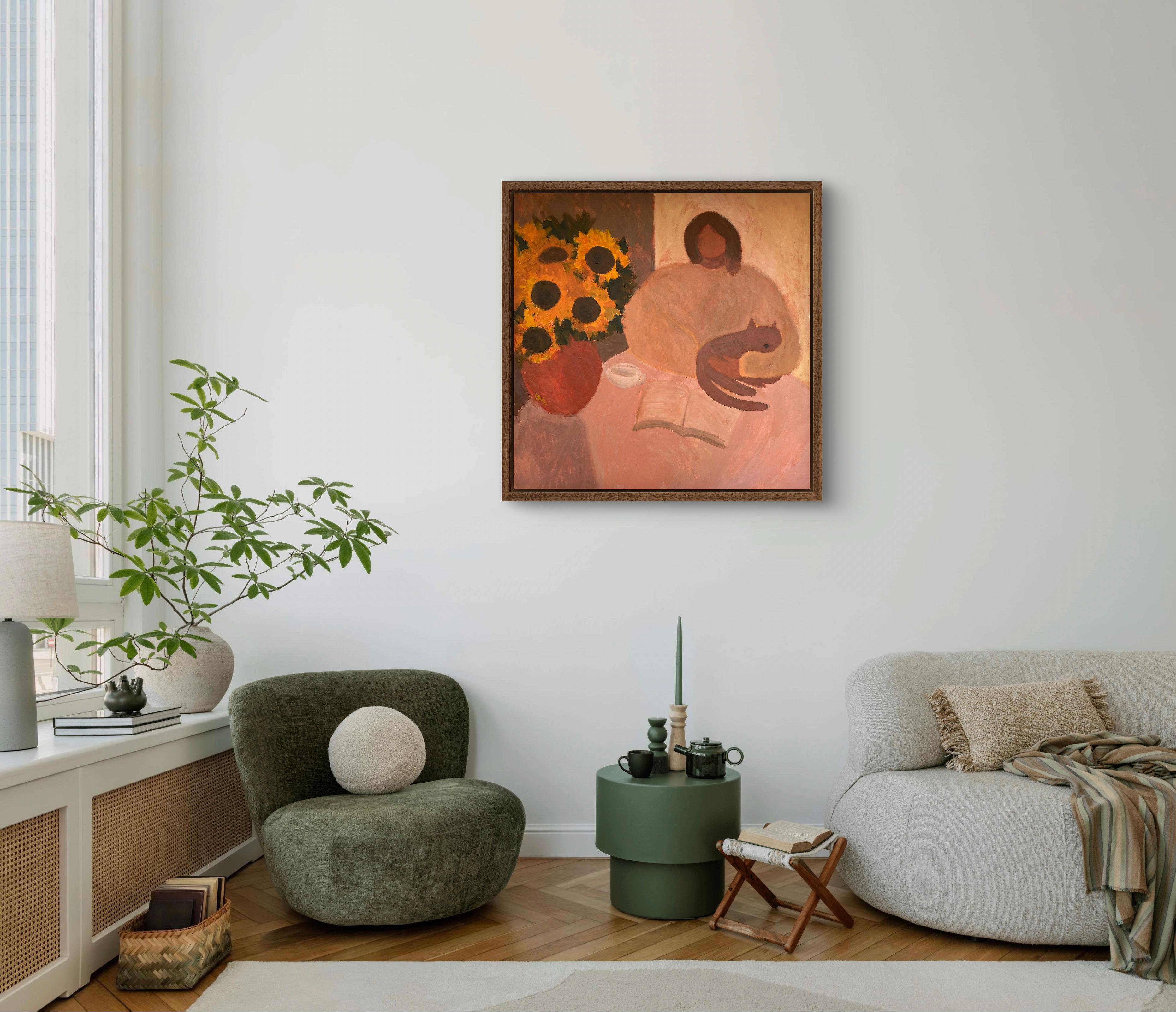 Dieses Gemälde wird Ihnen auf einem Holzrahmen gespannt geliefert und ist komplett fertig für die Aufstellung im Innenraum.

ÜBER DAS KUNSTWERK
Das Gemälde 