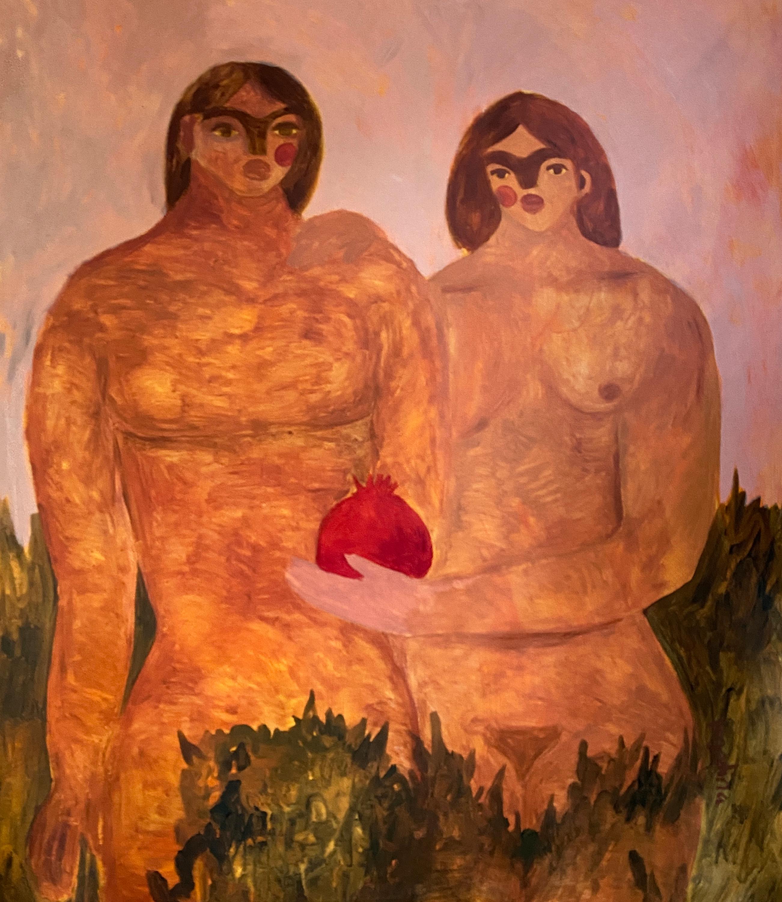 Figurative Painting de Dasha Pogodina - Tentación