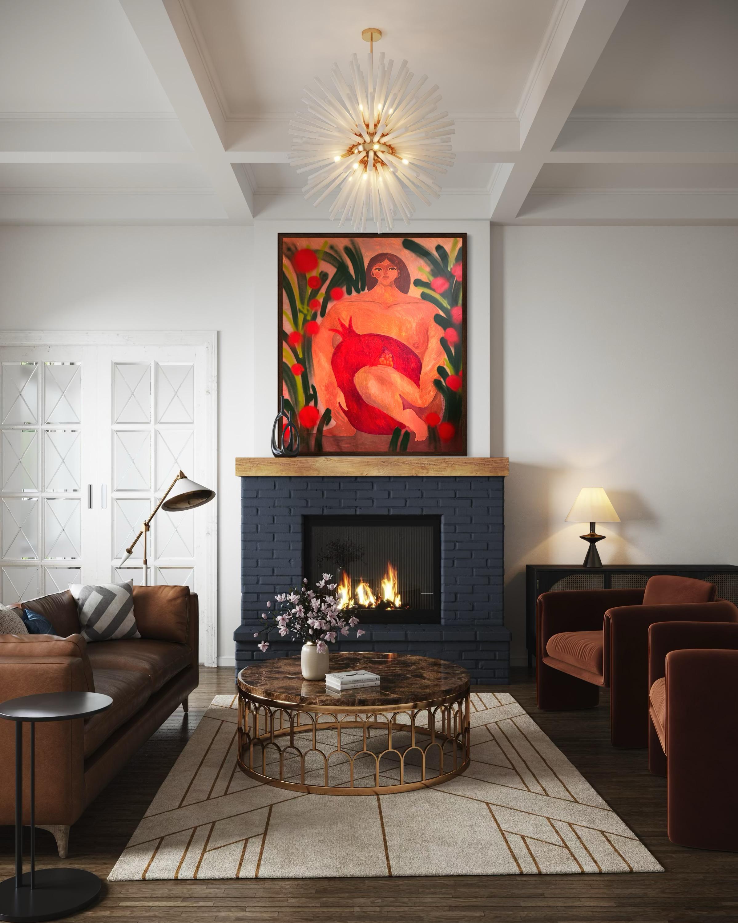 El Óvulo#1 - Painting de Dasha Pogodina