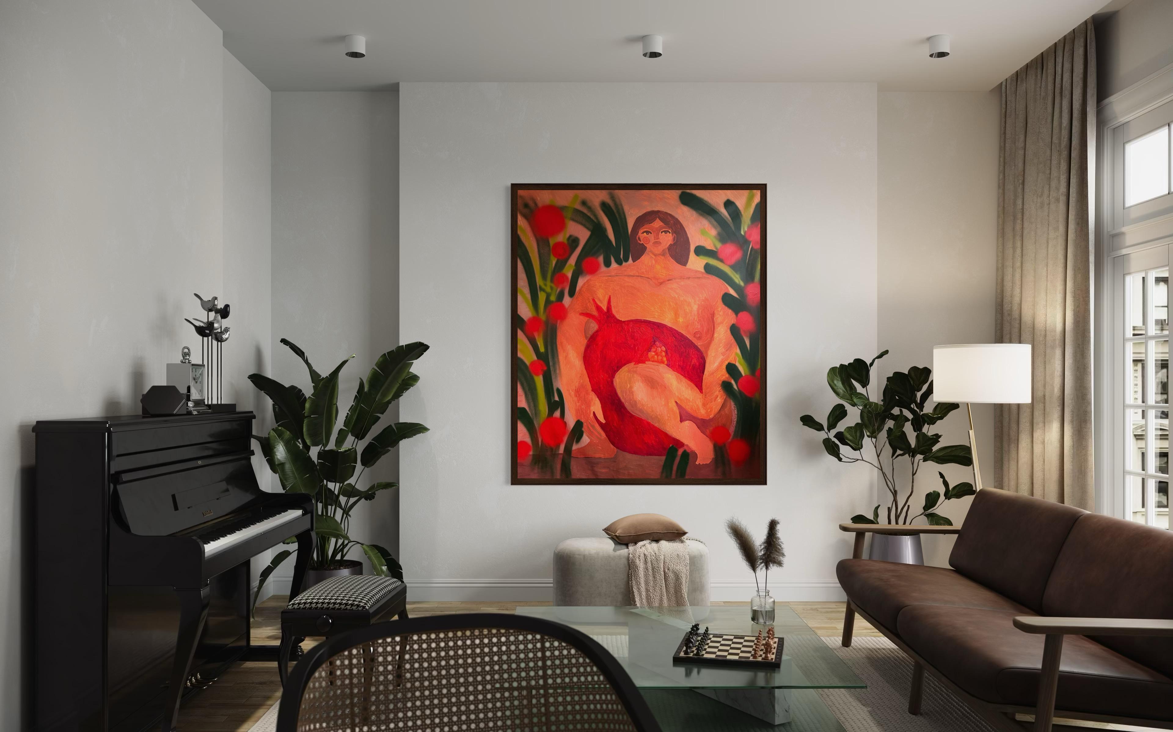 El Óvulo#1 - Painting Impresionista de Dasha Pogodina