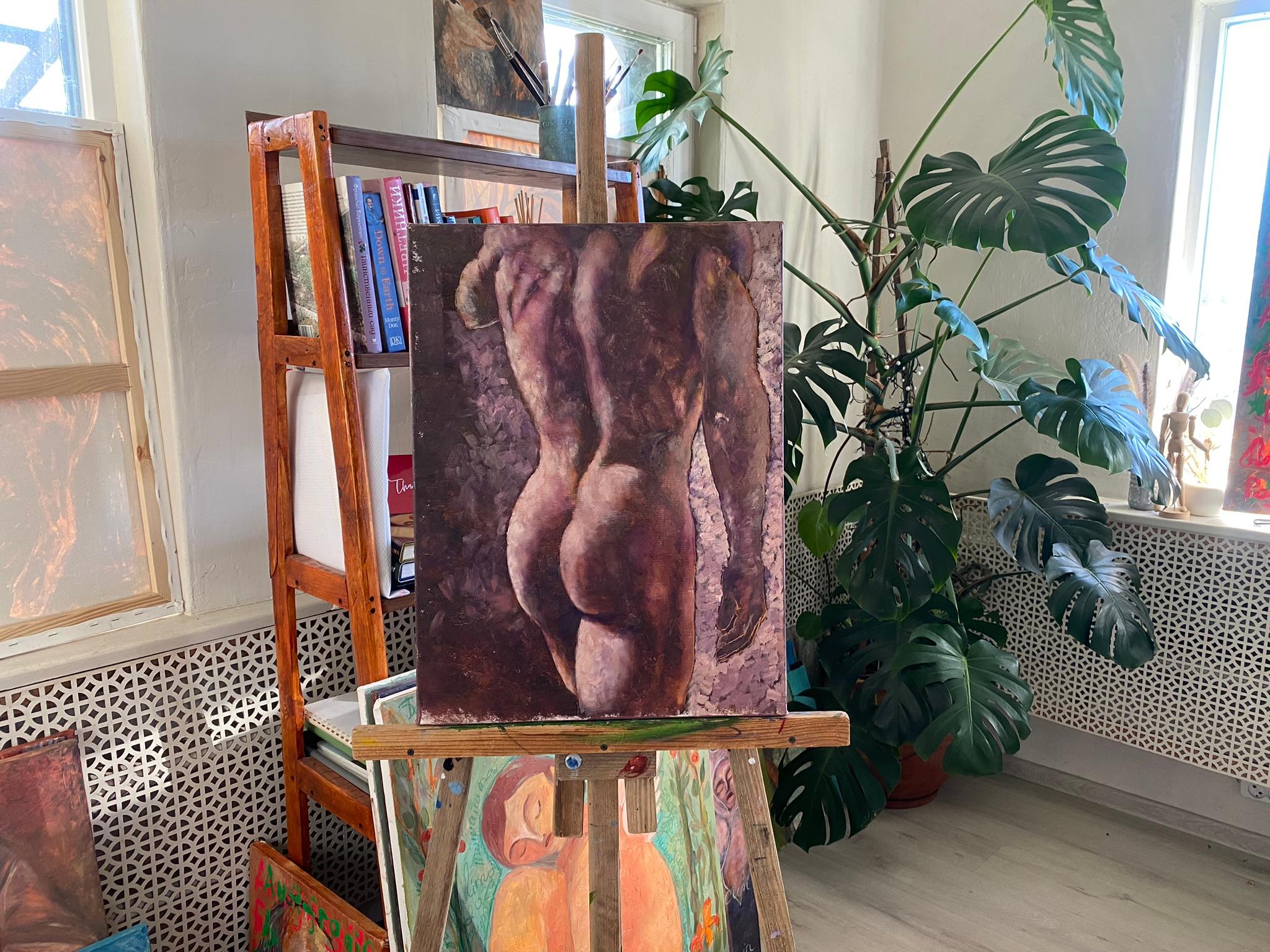 The Power of Seduction - Impressionist Painting by Dasha Pogodina