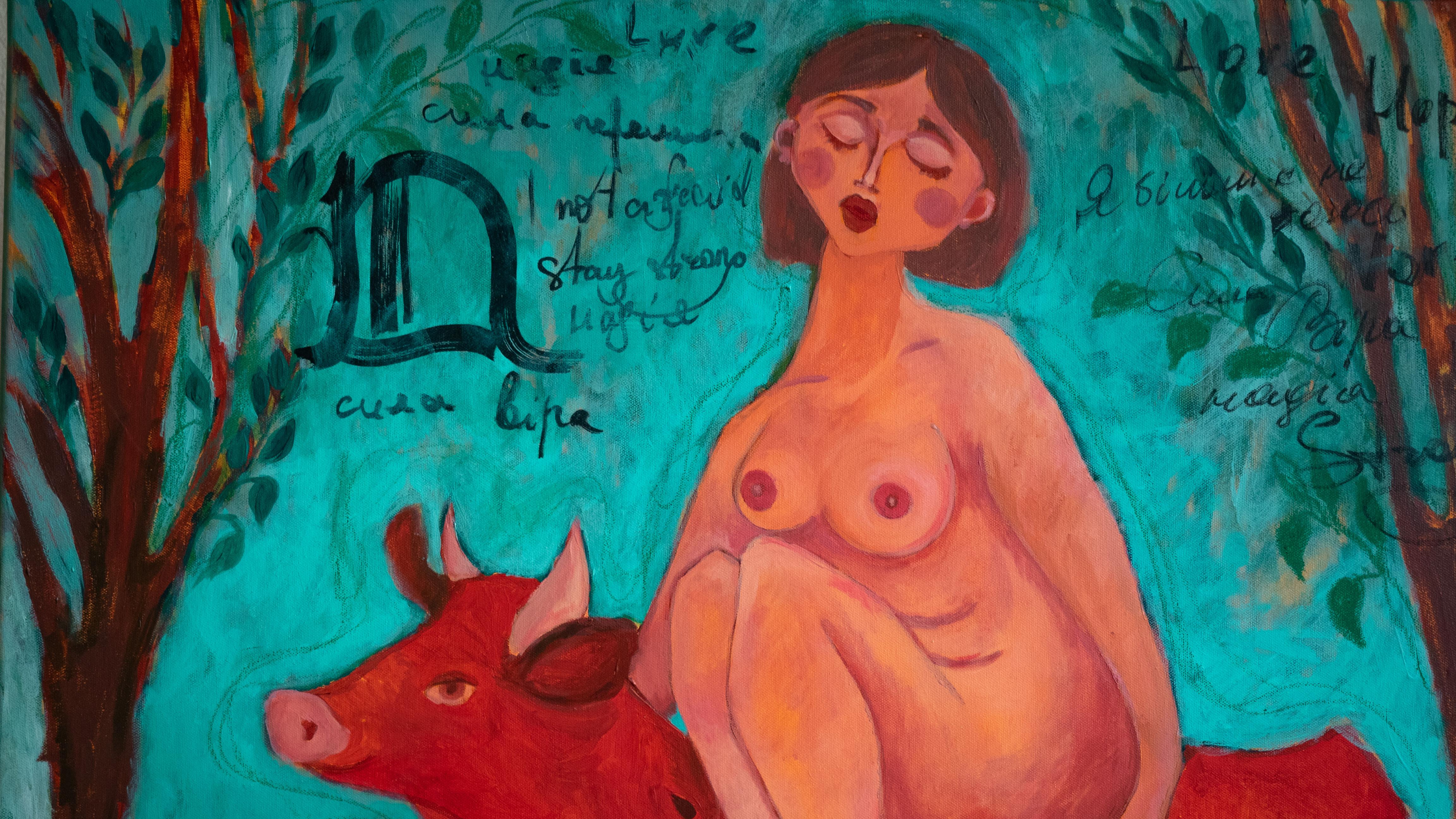 Vers le vrai moi - Painting de Dasha Pogodina
