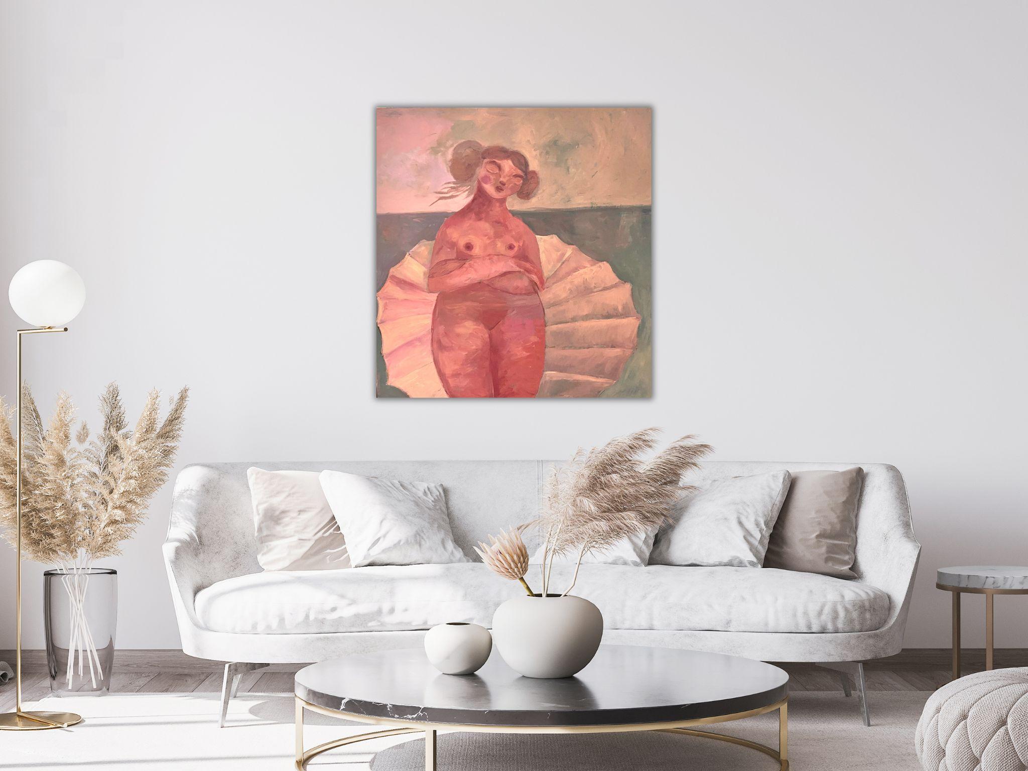 Whispers of Venus - Impressionist Painting by Dasha Pogodina
