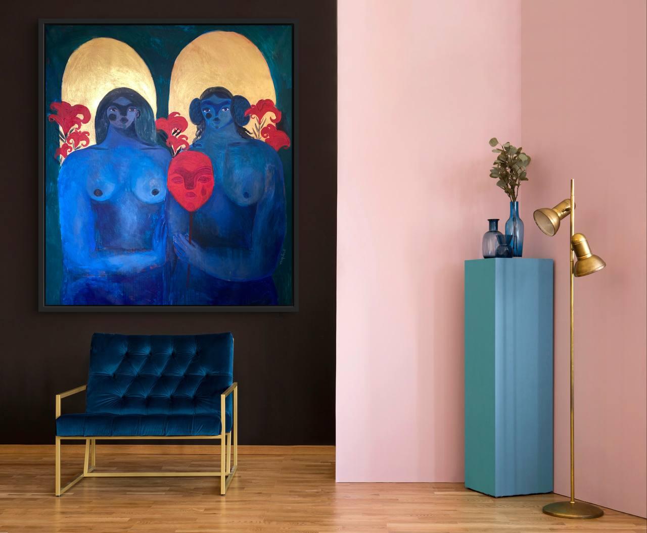 Wer wir wirklich sind? (Impressionismus), Painting, von Dasha Pogodina