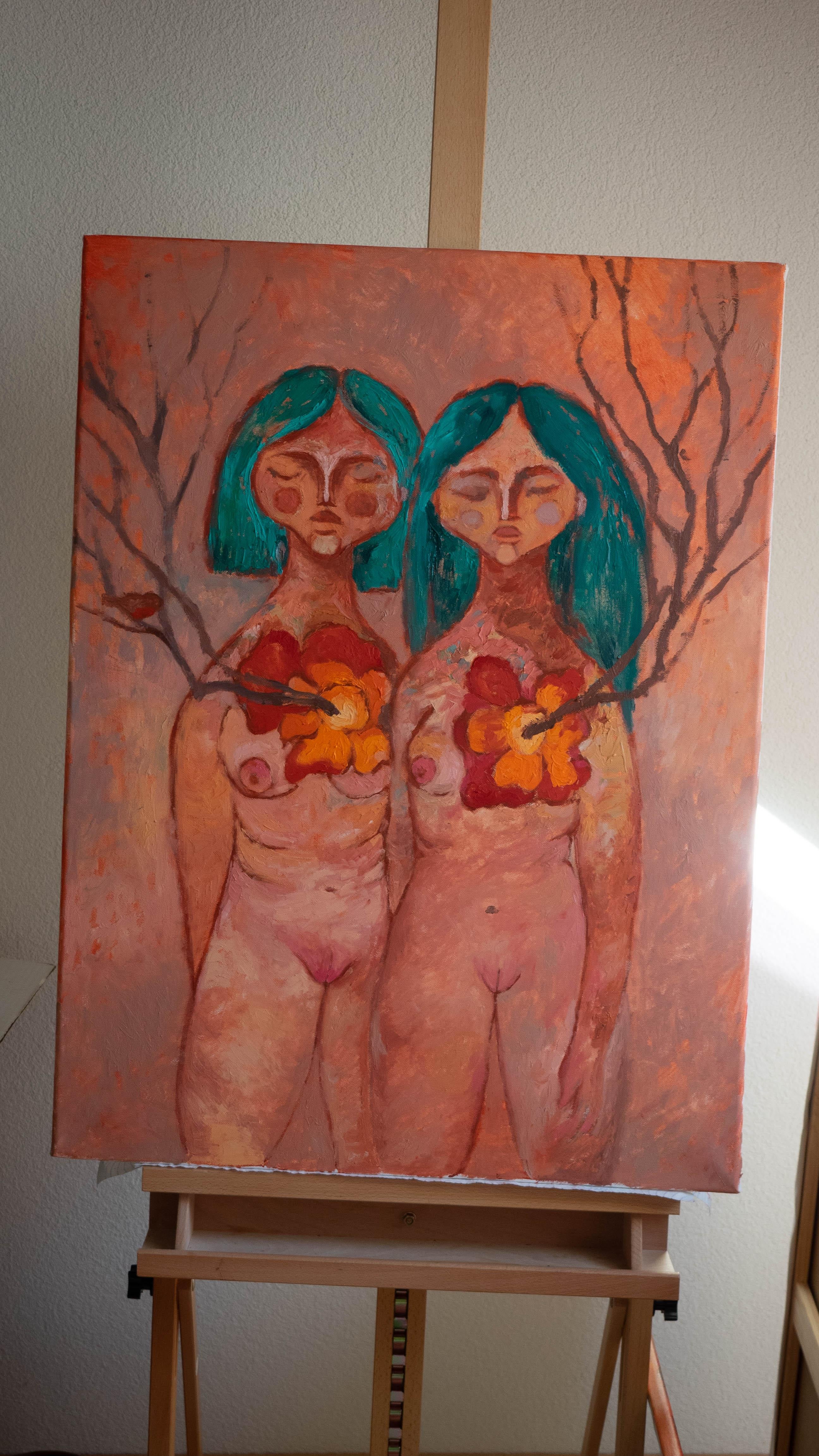 You rise me up - Painting de Dasha Pogodina