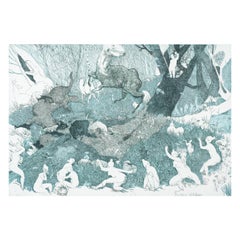 Dasha Shiskin "Guard your well well" Etched Painting