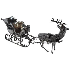 Antique Dashing through the Snow in a Socially-Distanced Sleigh