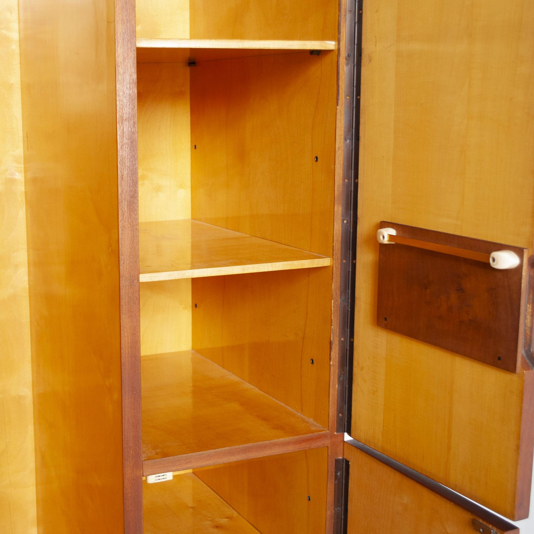 Teak Dassi Cabinets Wardrobes Set of Two